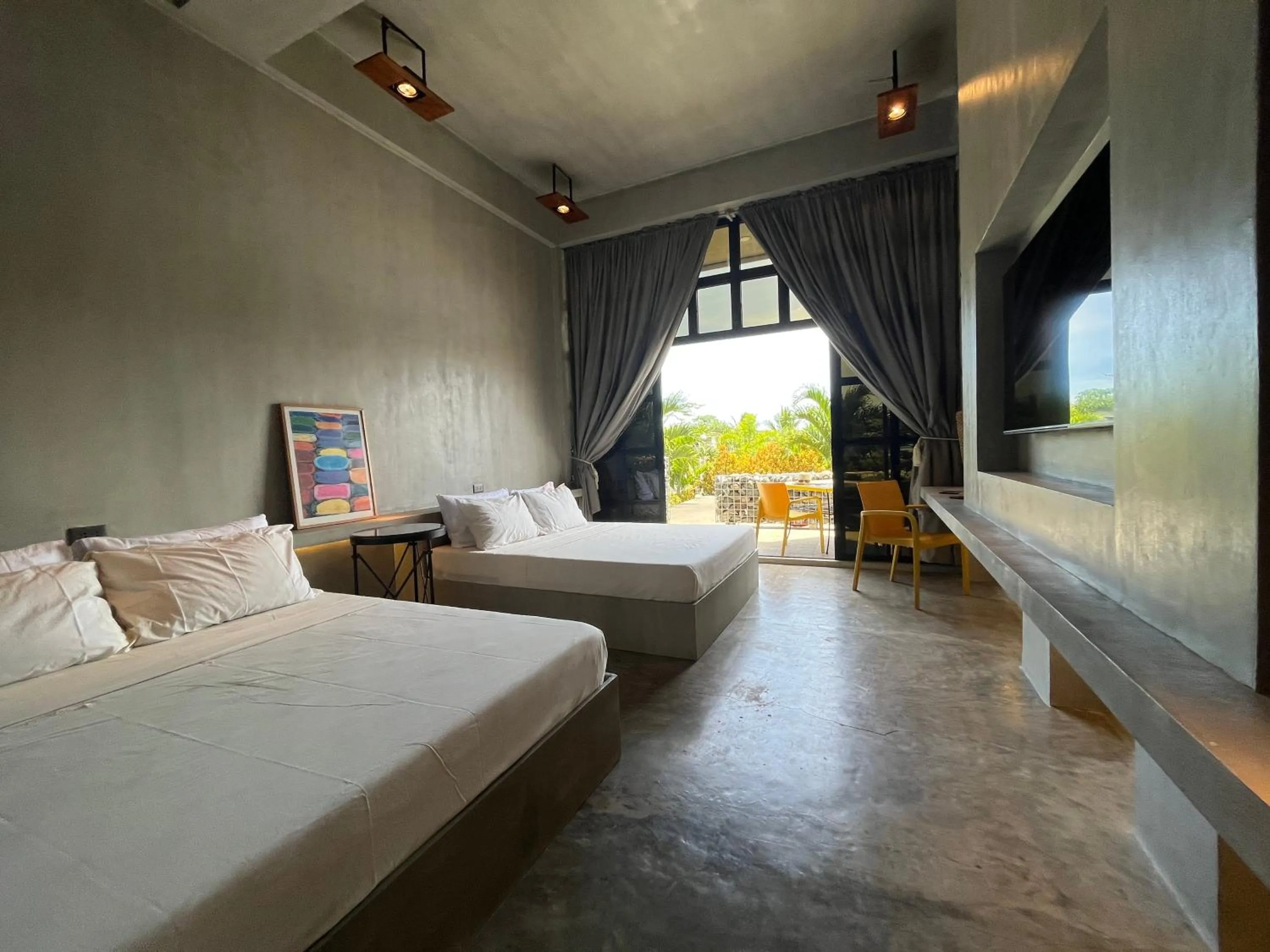 Bed in Vistapaloma beach resort