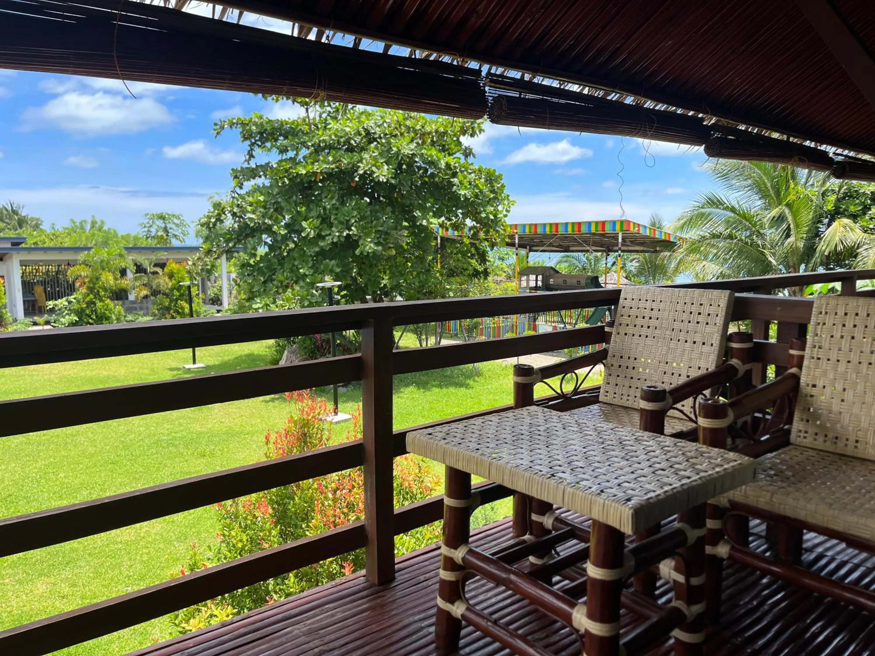 Balcony/Terrace in Vistapaloma beach resort