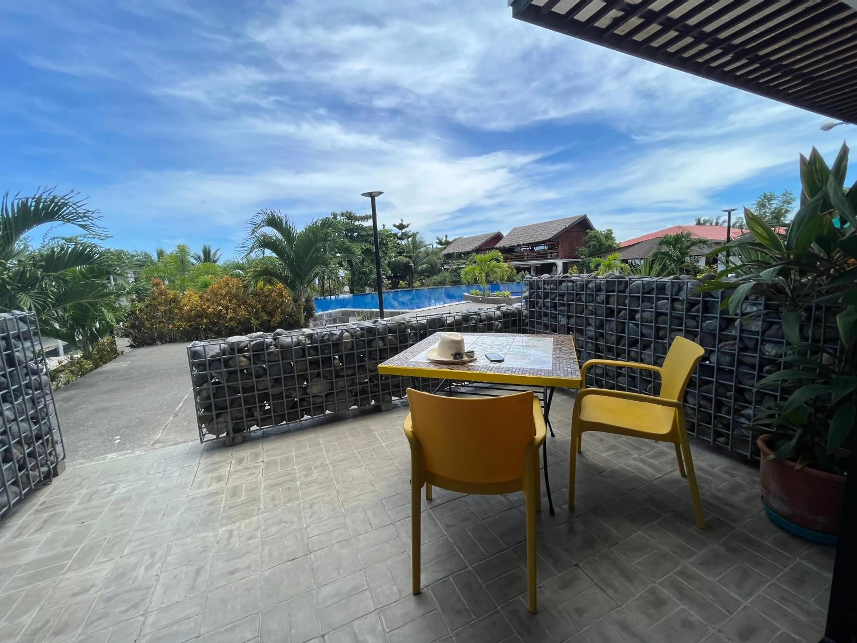 Balcony/Terrace in Vistapaloma beach resort