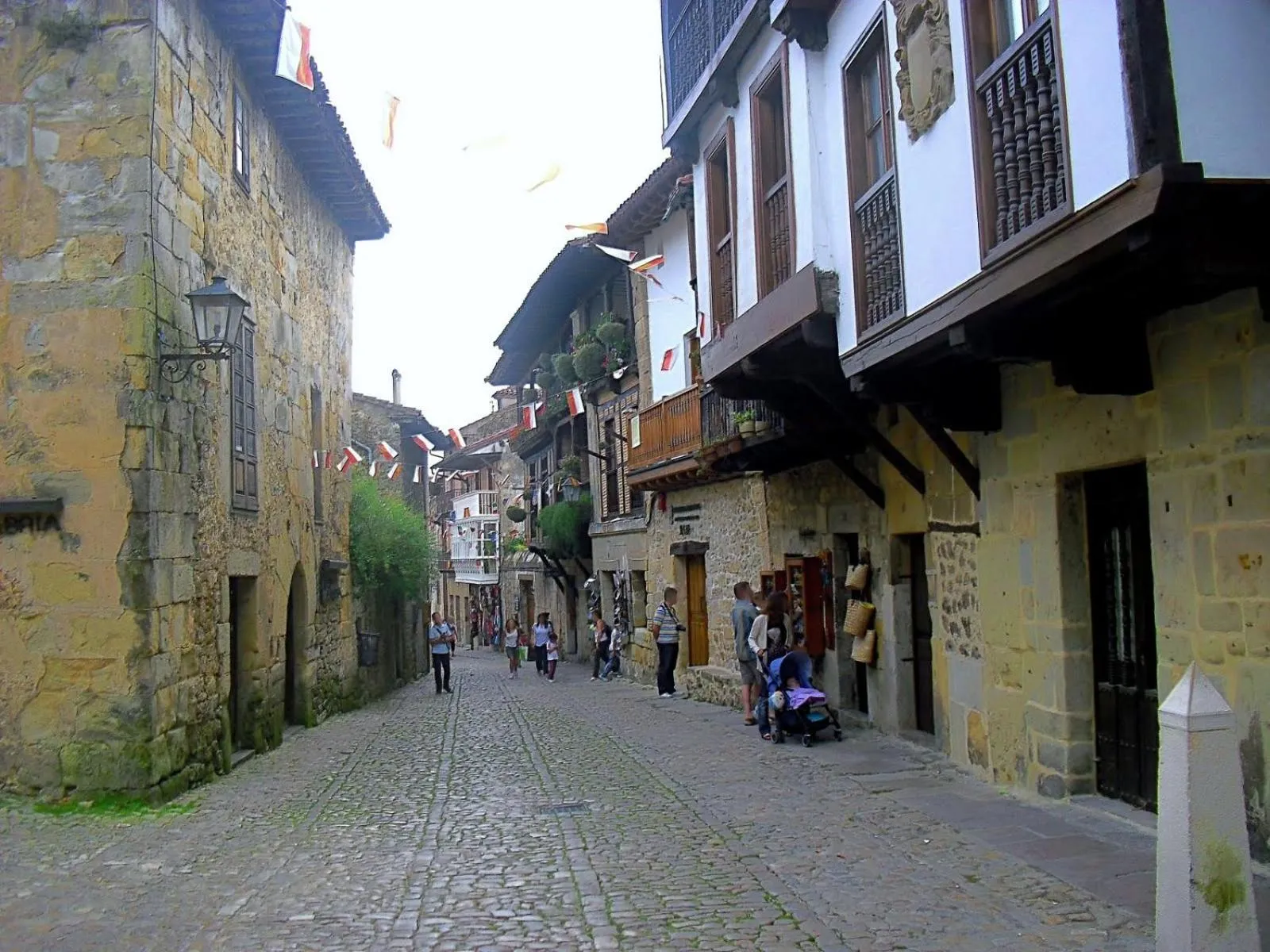 Street view in Apartamentos Legado de Santillana