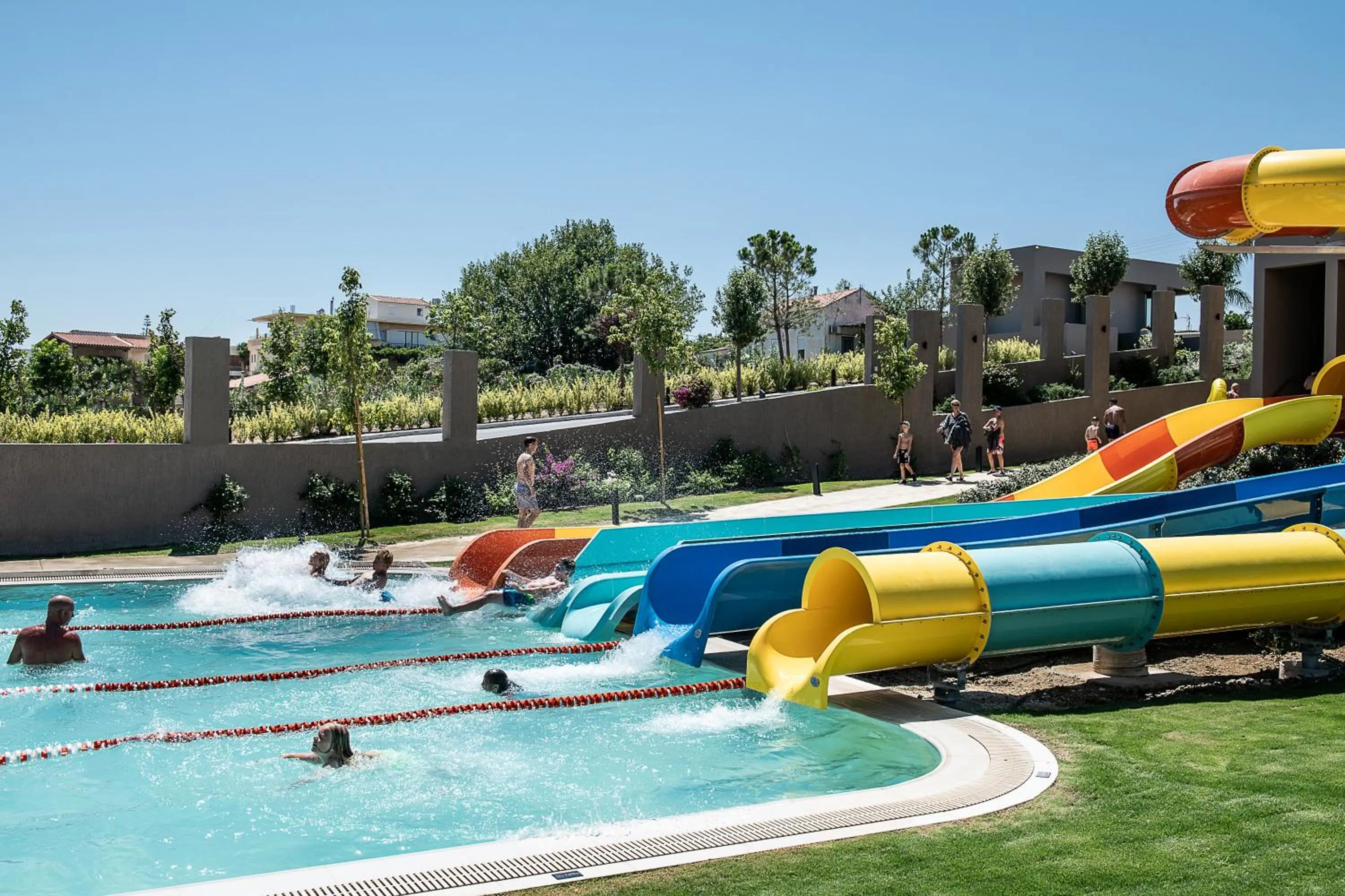 Aqua park in Euphoria Resort - All Inclusive