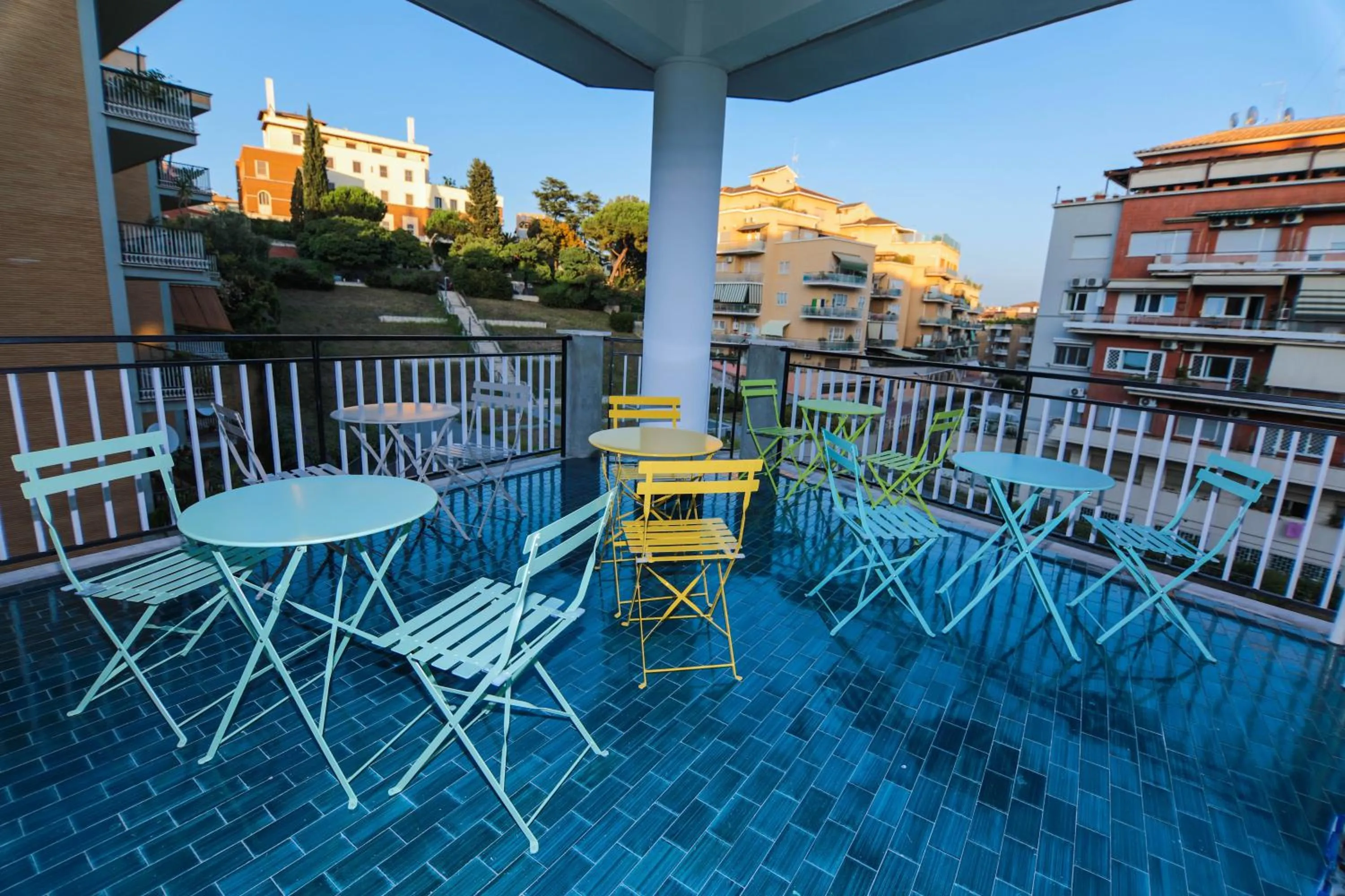 Balcony/Terrace in O.Effe. Suites / Vatican