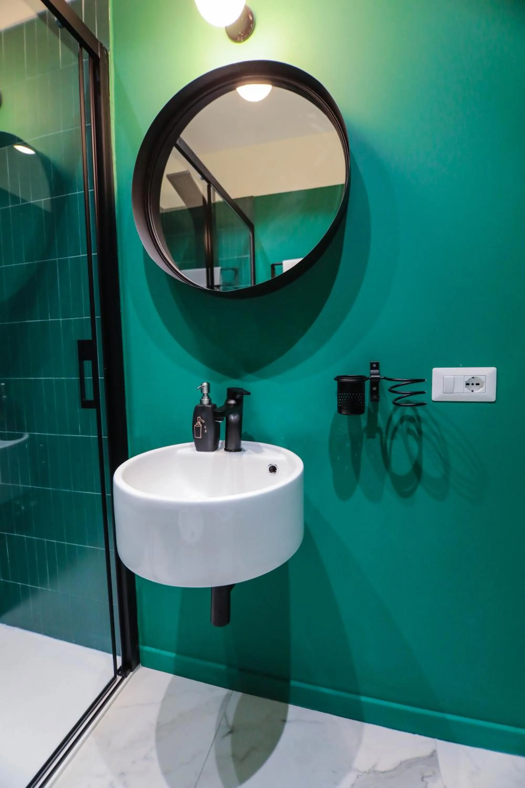 Bathroom in O.Effe. Suites / Vatican