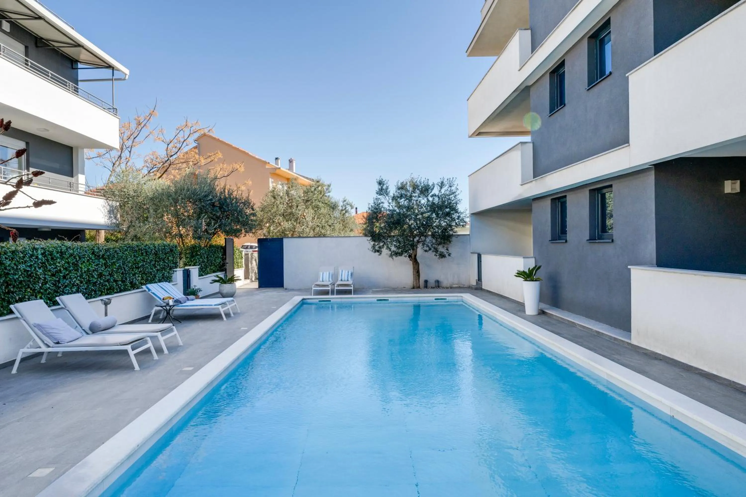 Swimming pool in Villa Liburnum