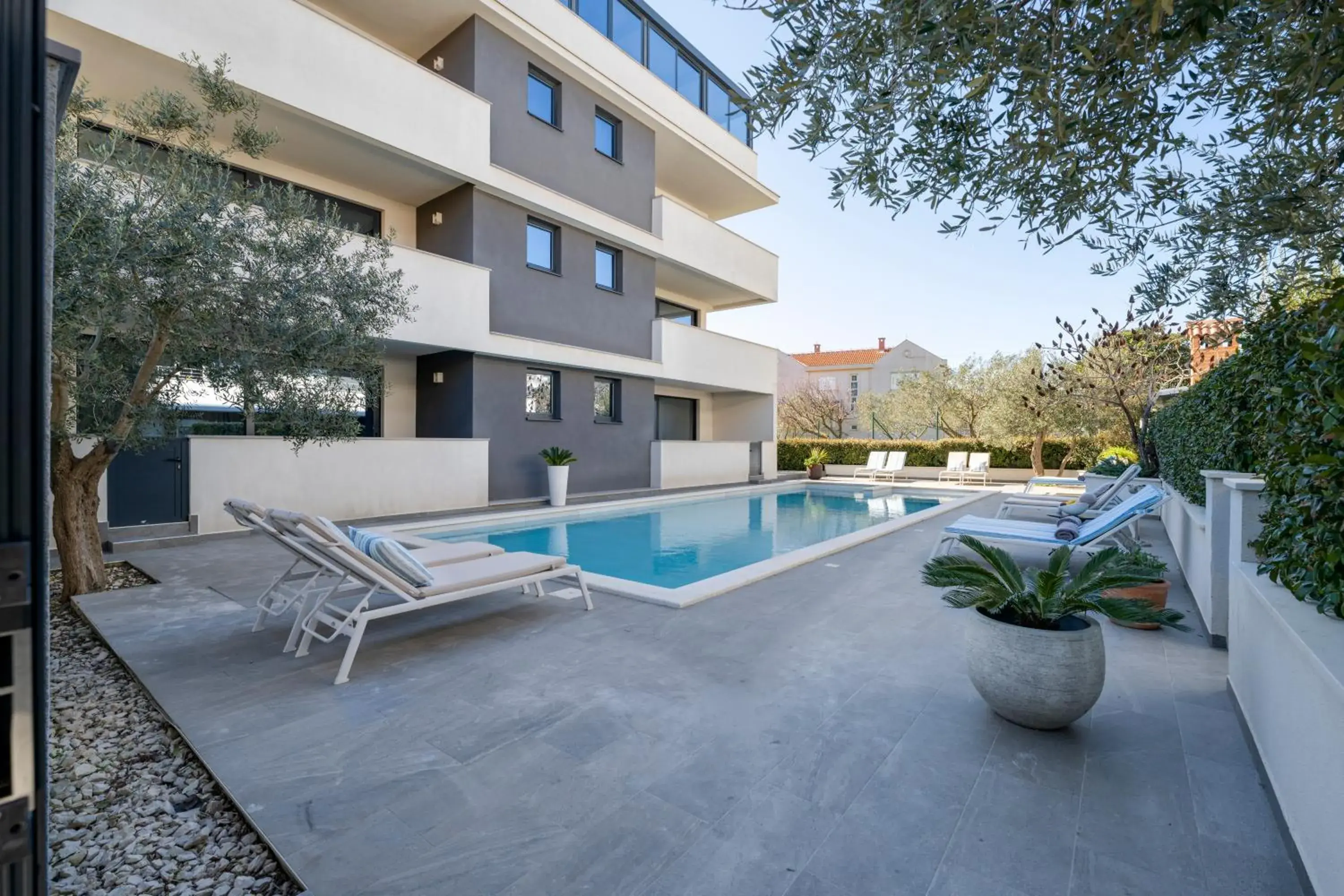 Swimming pool in Villa Liburnum Swimming pool in Villa Liburnum