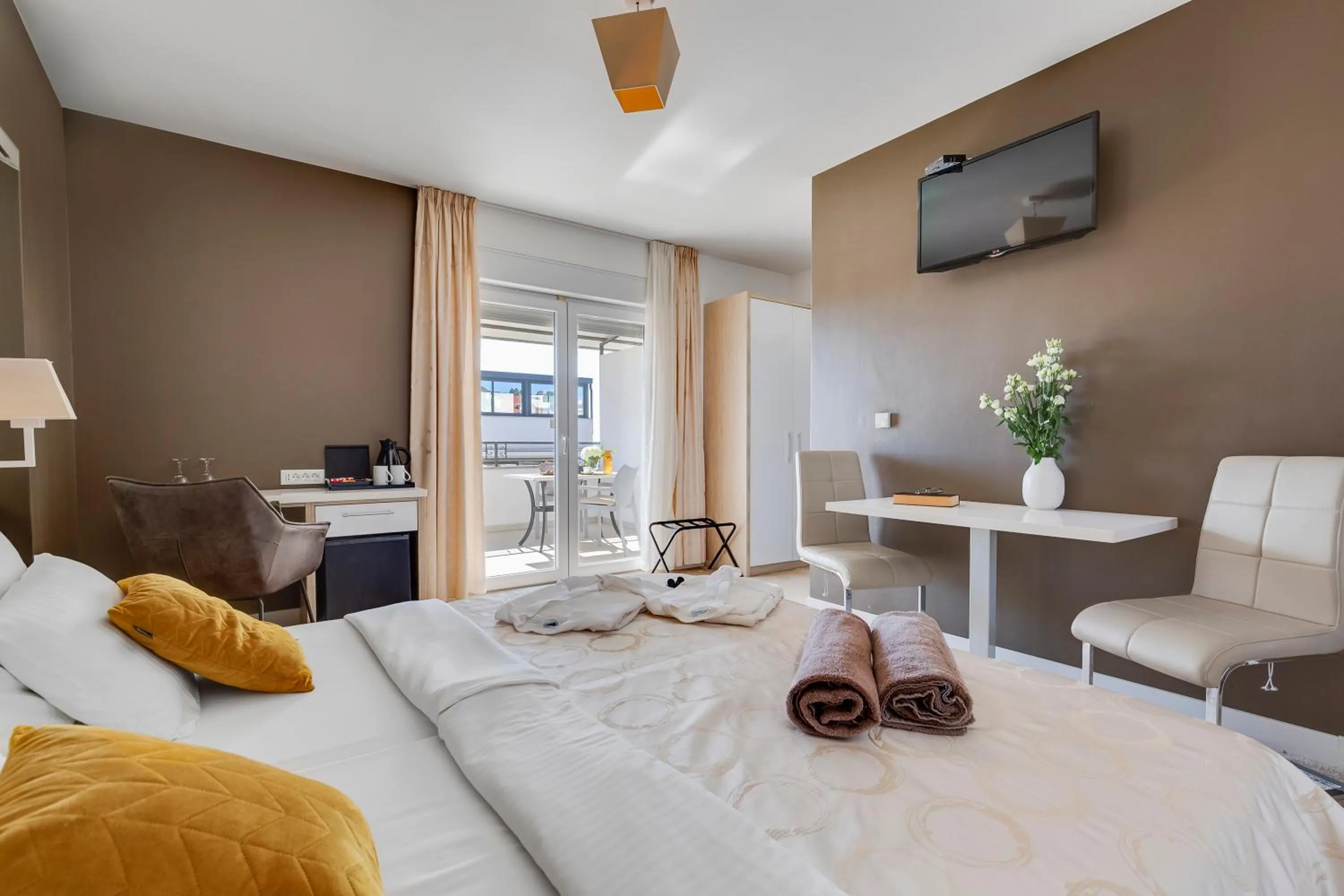 Bed in Villa Liburnum