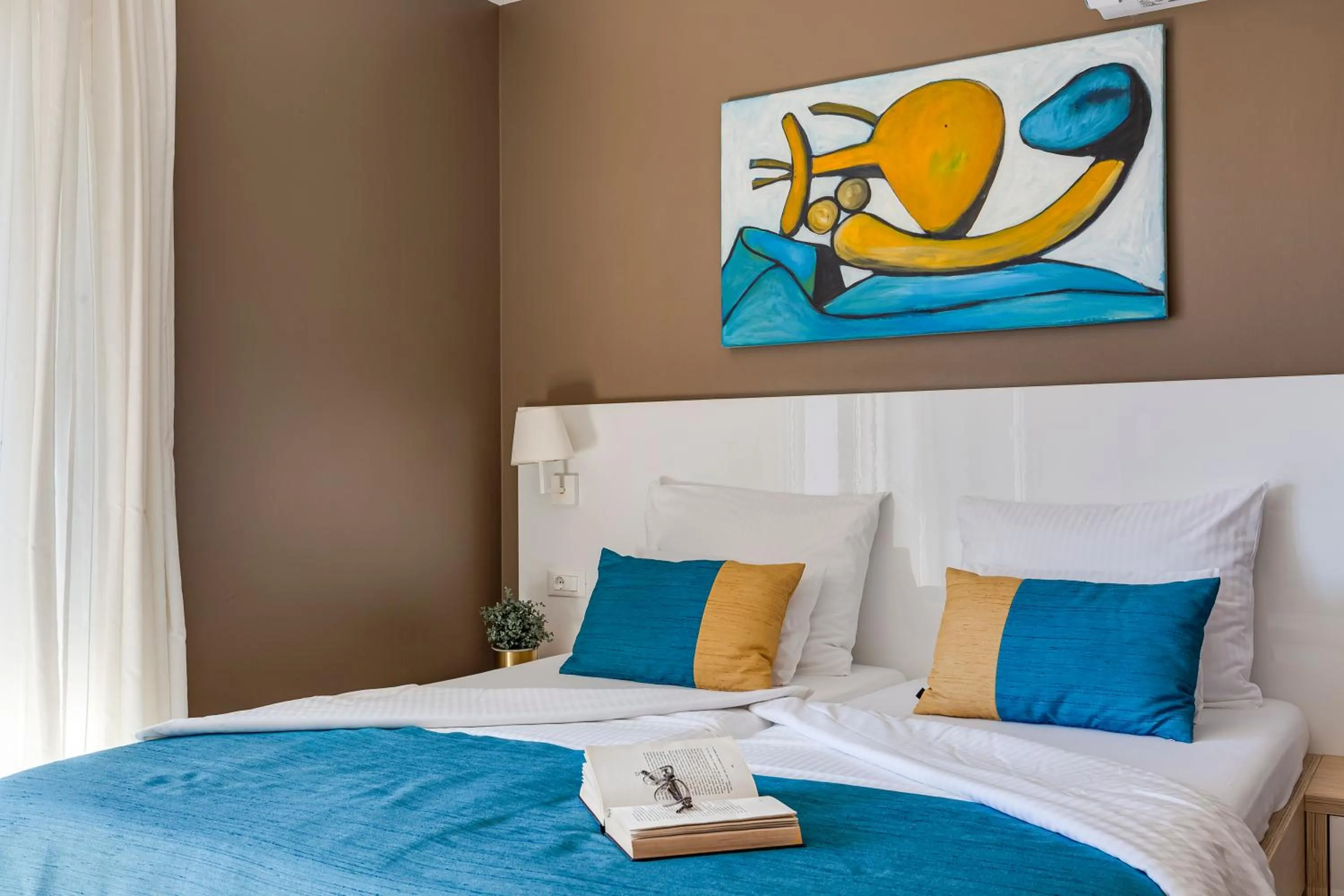 Bed in Villa Liburnum