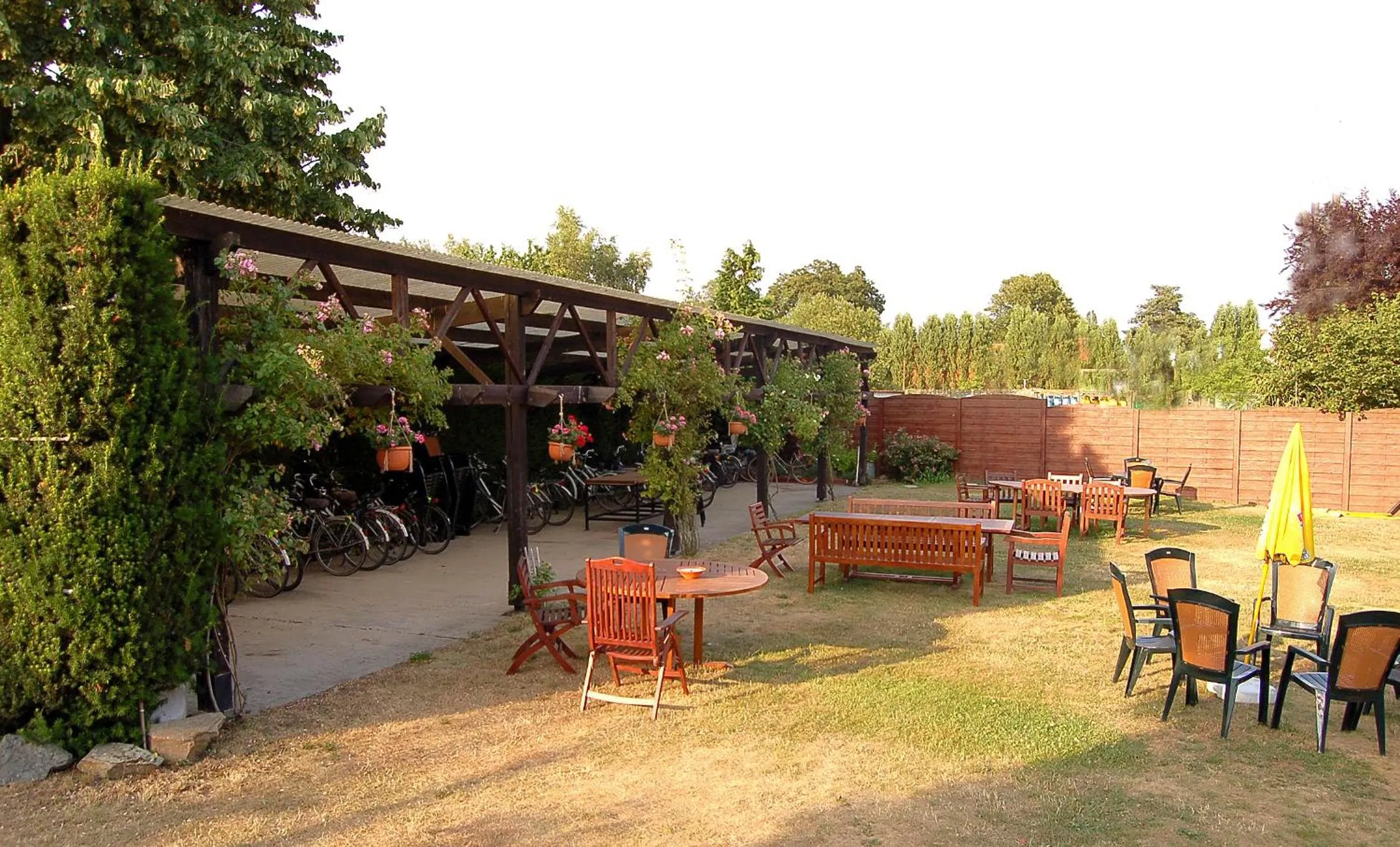 Garden in Hotel De Schacht