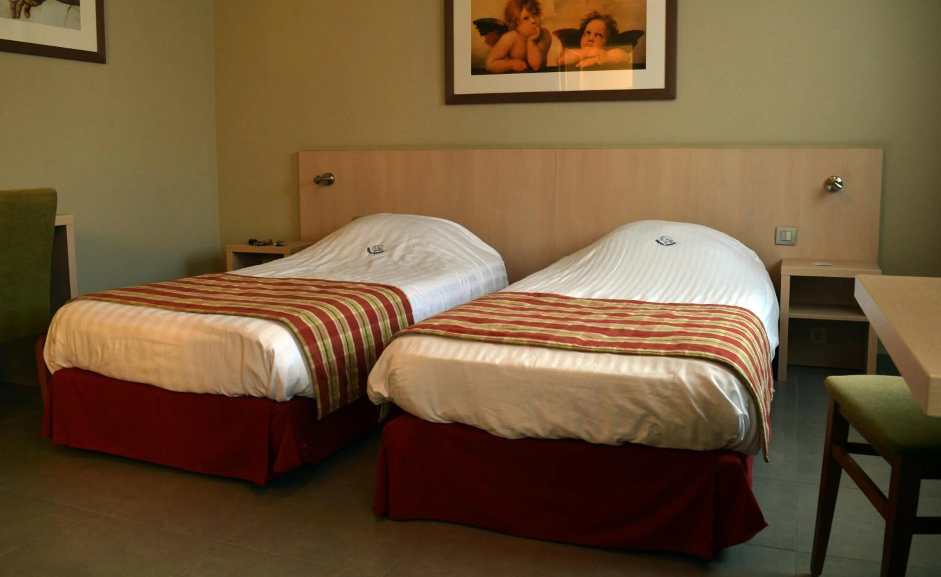 Bedroom in Hotel De Schacht