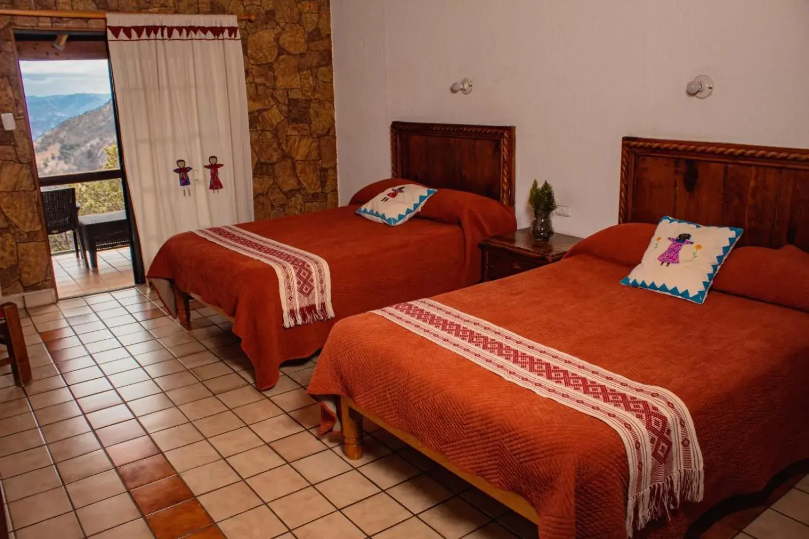 Twin Room with Balcony - single occupancy in Hotel Divisadero Barrancas Twin Room with Balcony - single occupancy in Hotel Divisadero Barrancas