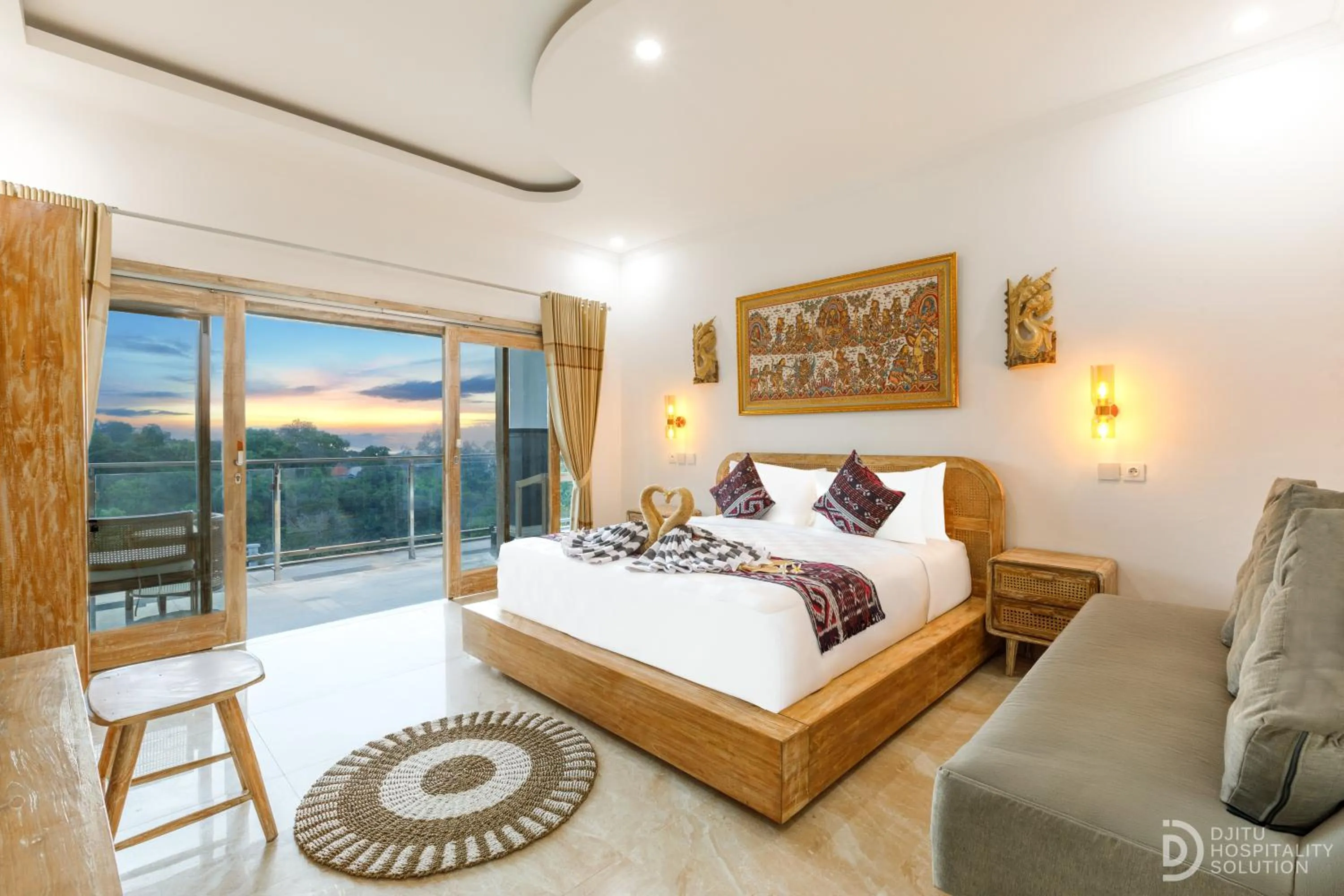 Bed in Kaylas Hill Resort