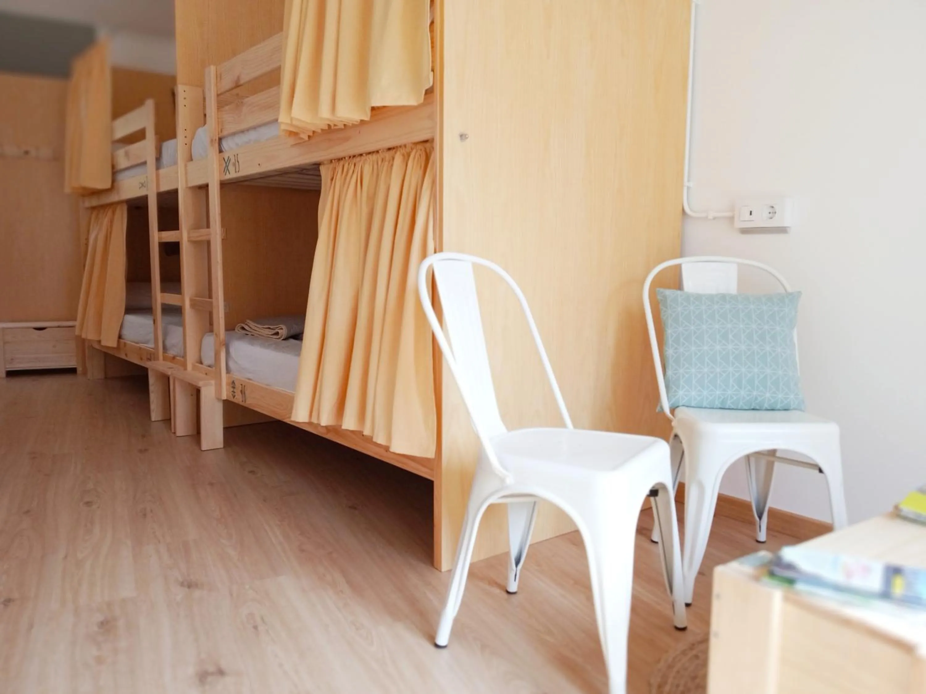 Bed in Albergue O Peirao