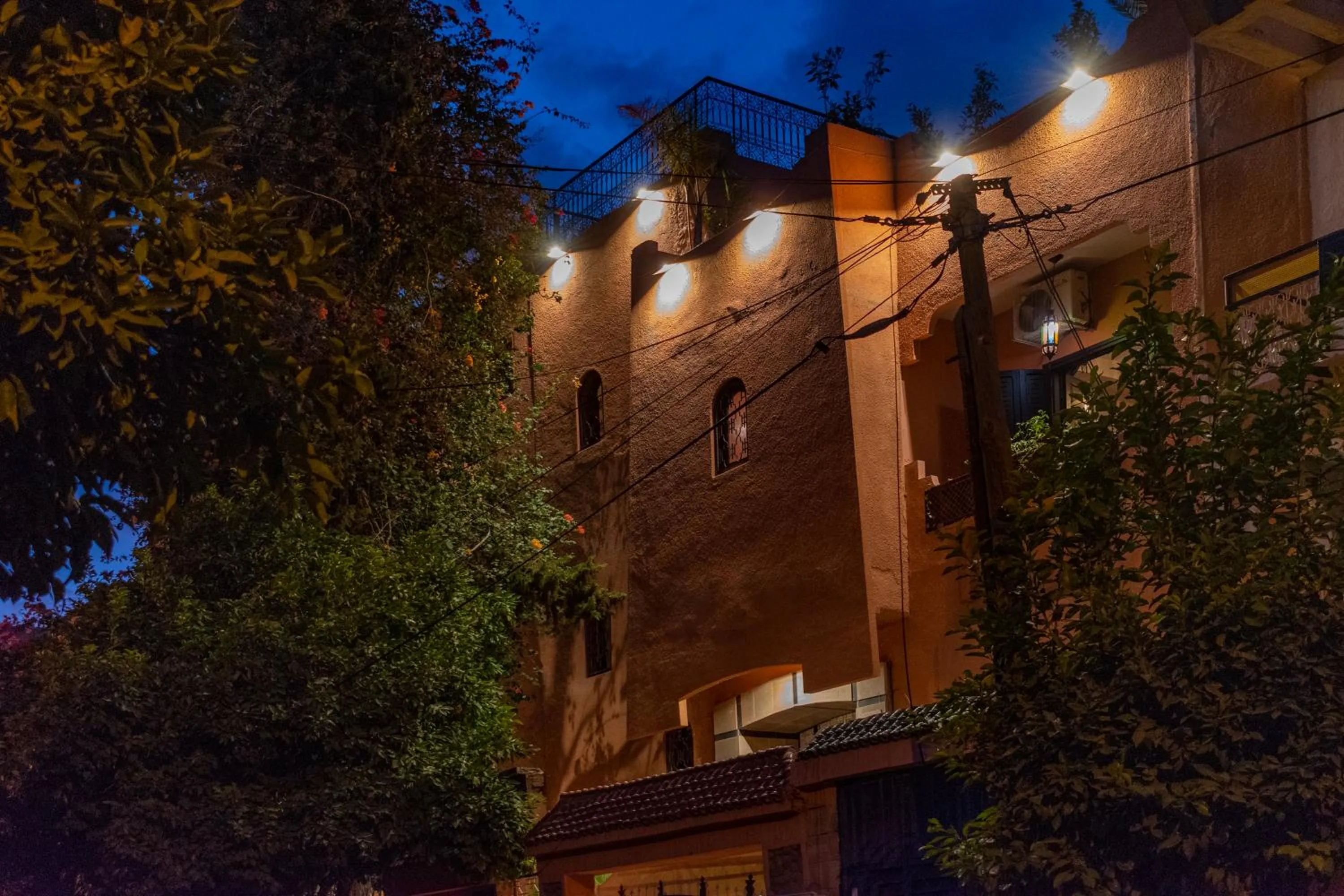 Property building in Villa Soraya Hammam & Jacuzzi