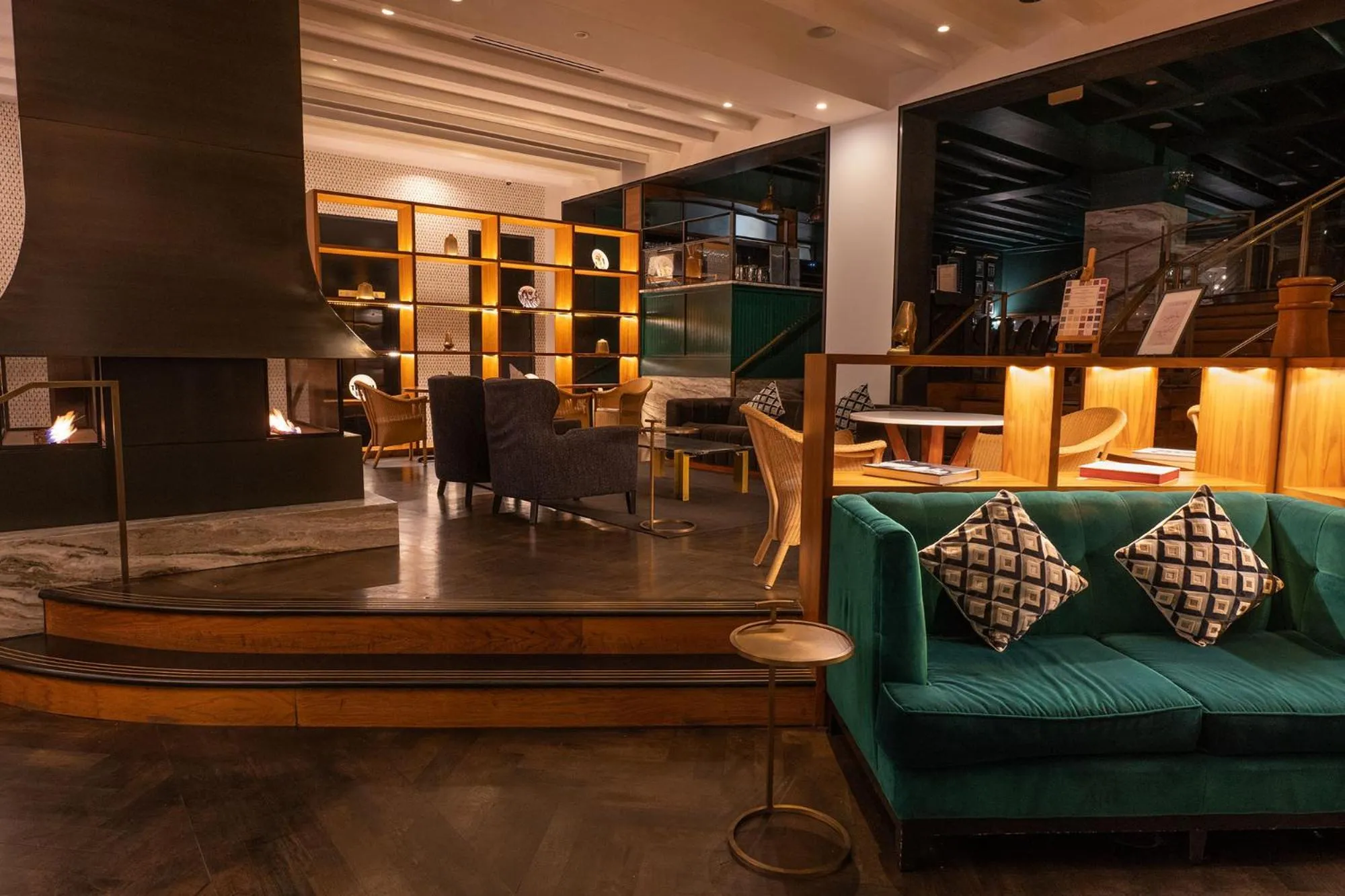 Seating area in Eurostars St Gregory Dupont Circle Georgetown