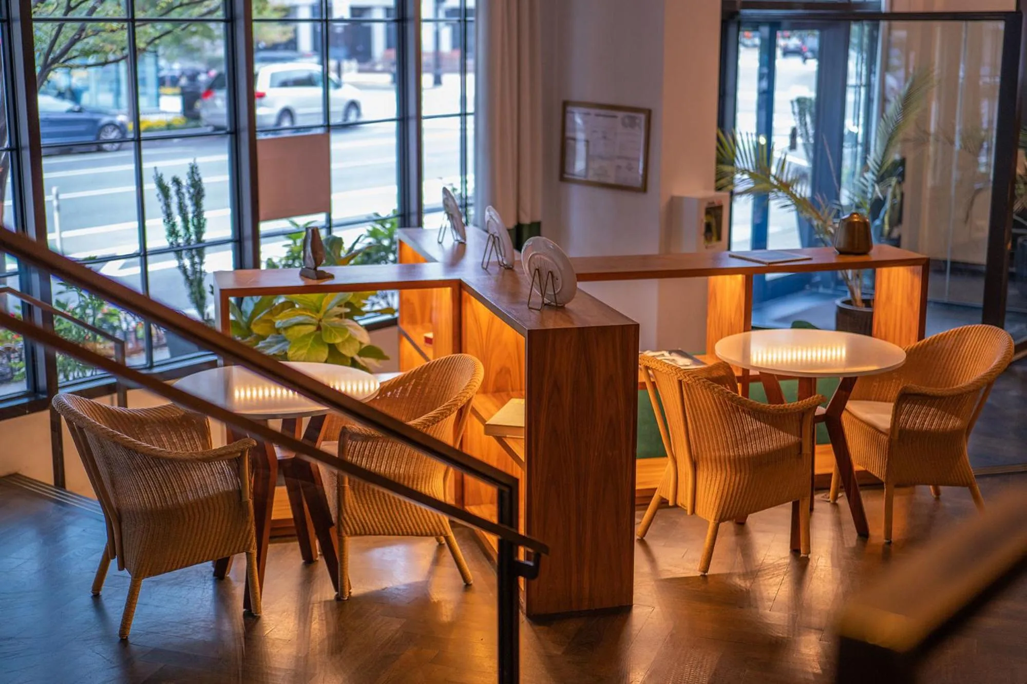 Seating area in Eurostars St Gregory Dupont Circle Georgetown