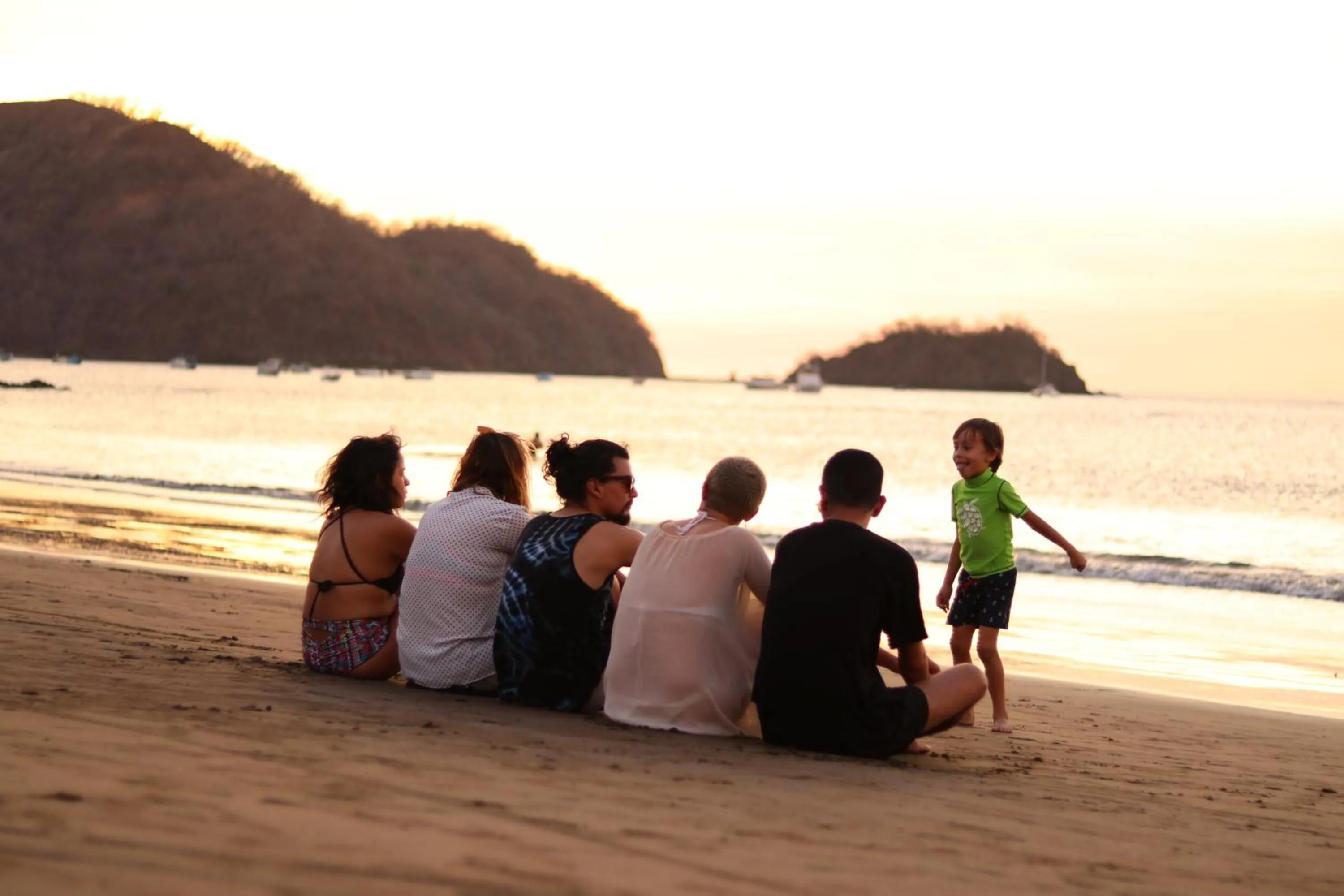 Family in Coco Beach Hotel