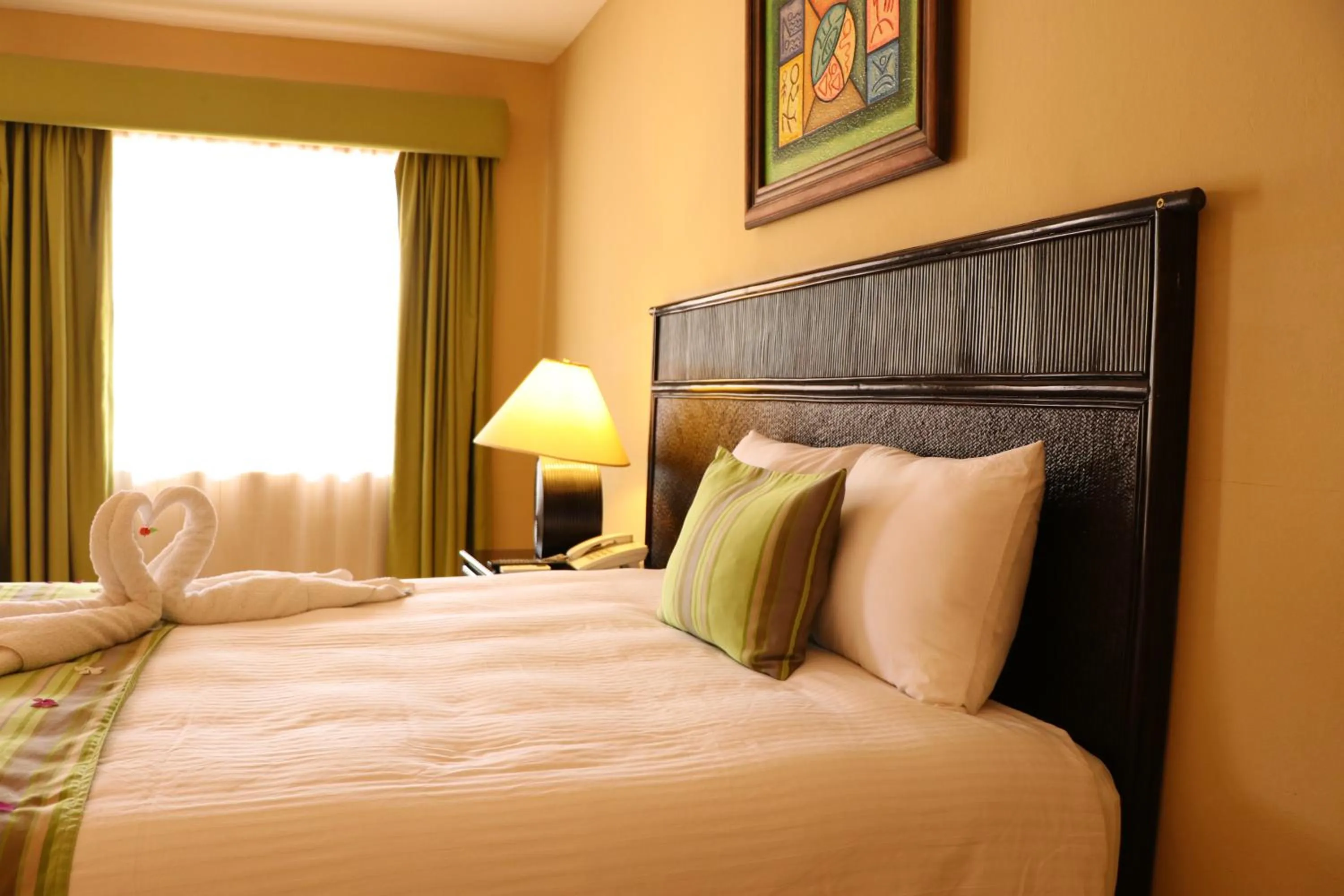 Bed in Coco Beach Hotel