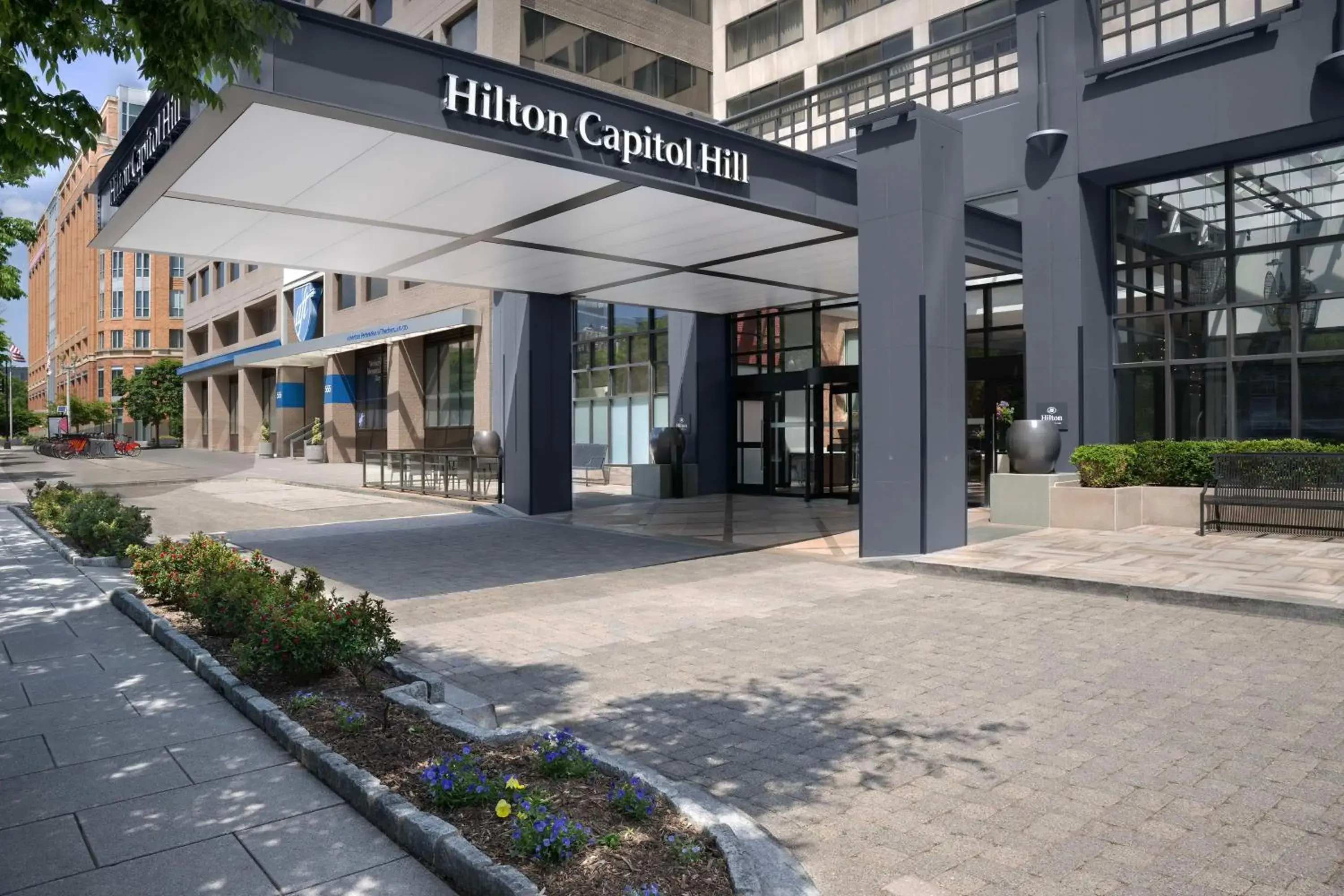 Property building in Hilton Washington DC Capitol Hill Property building in Hilton Washington DC Capitol Hill