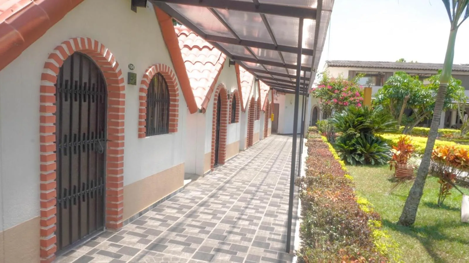 Garden in Hotel Las Victorias Palmira