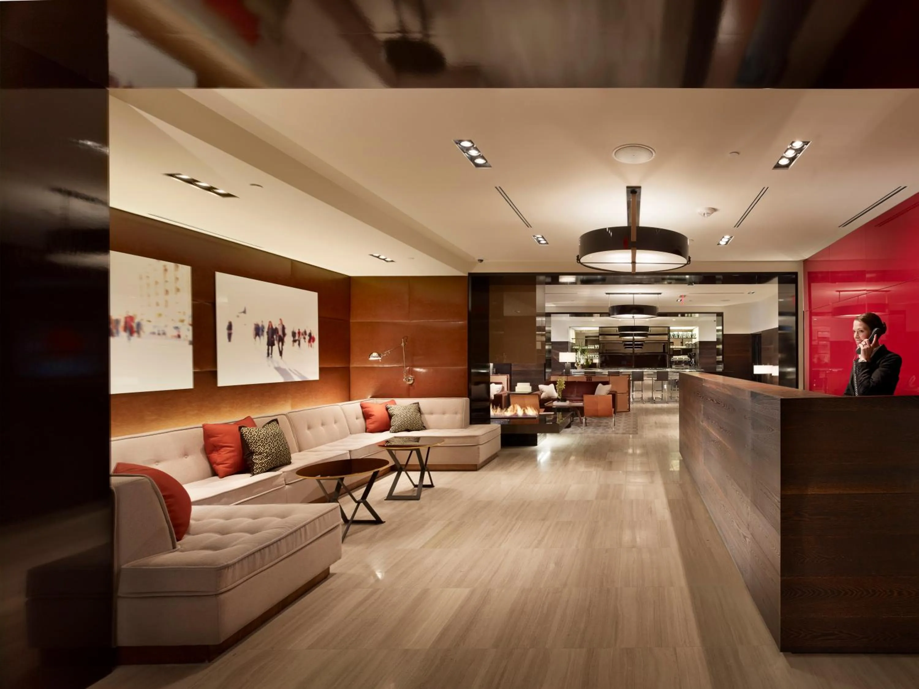 Lobby or reception in AKA White House