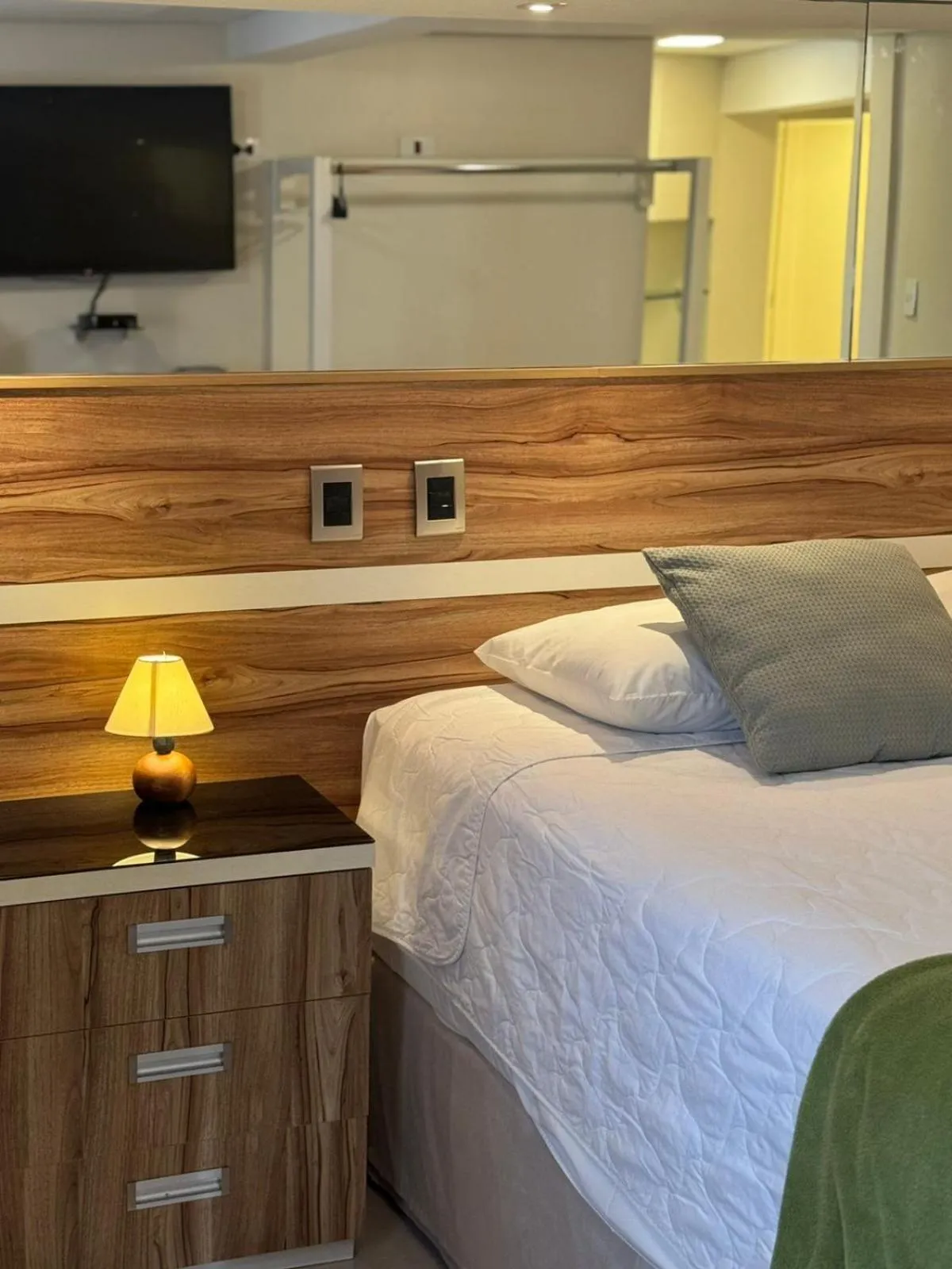 Bed in Hotel Imperatriz