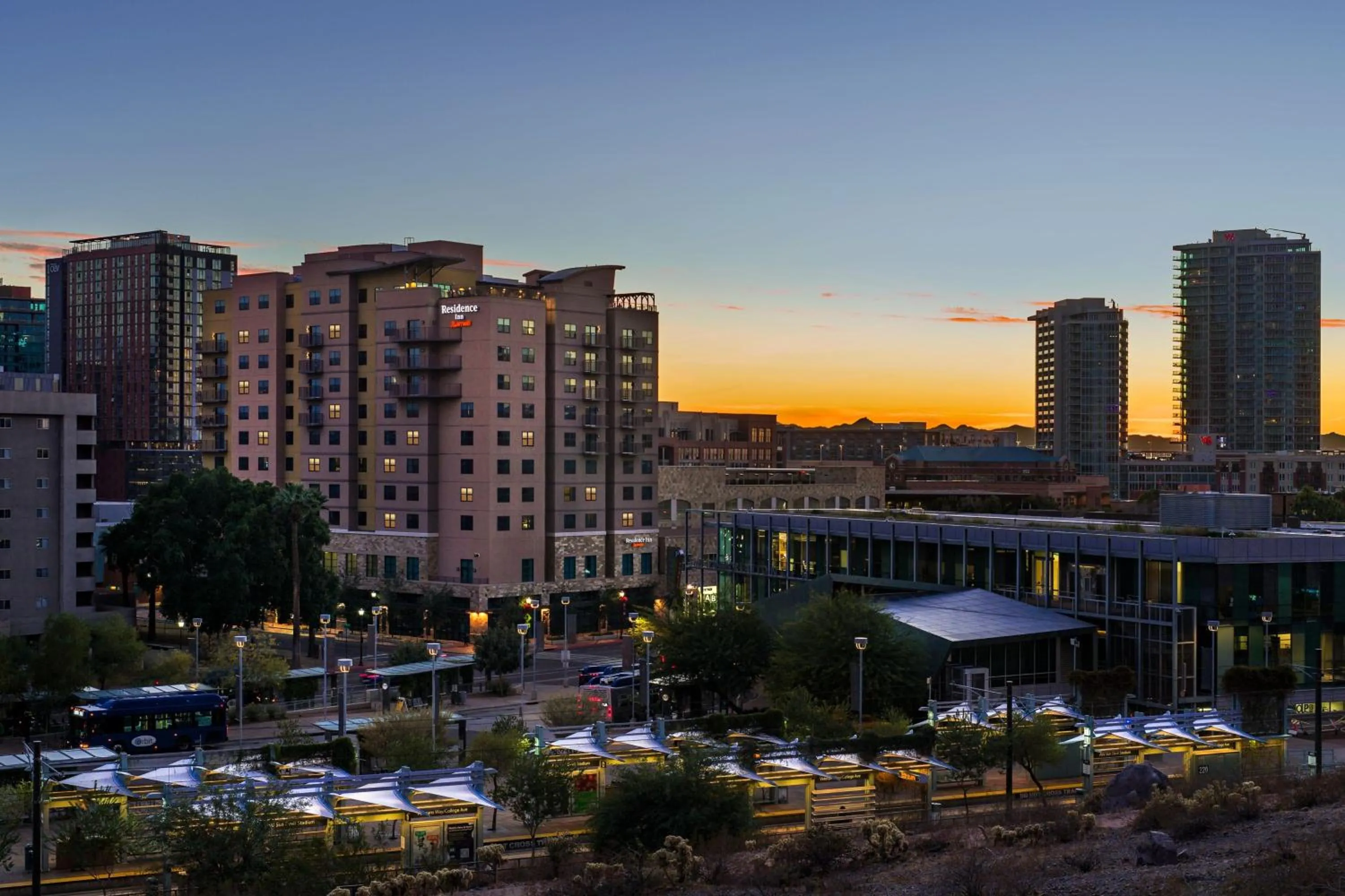 Property building in Residence Inn by Marriott Tempe Downtown/University
