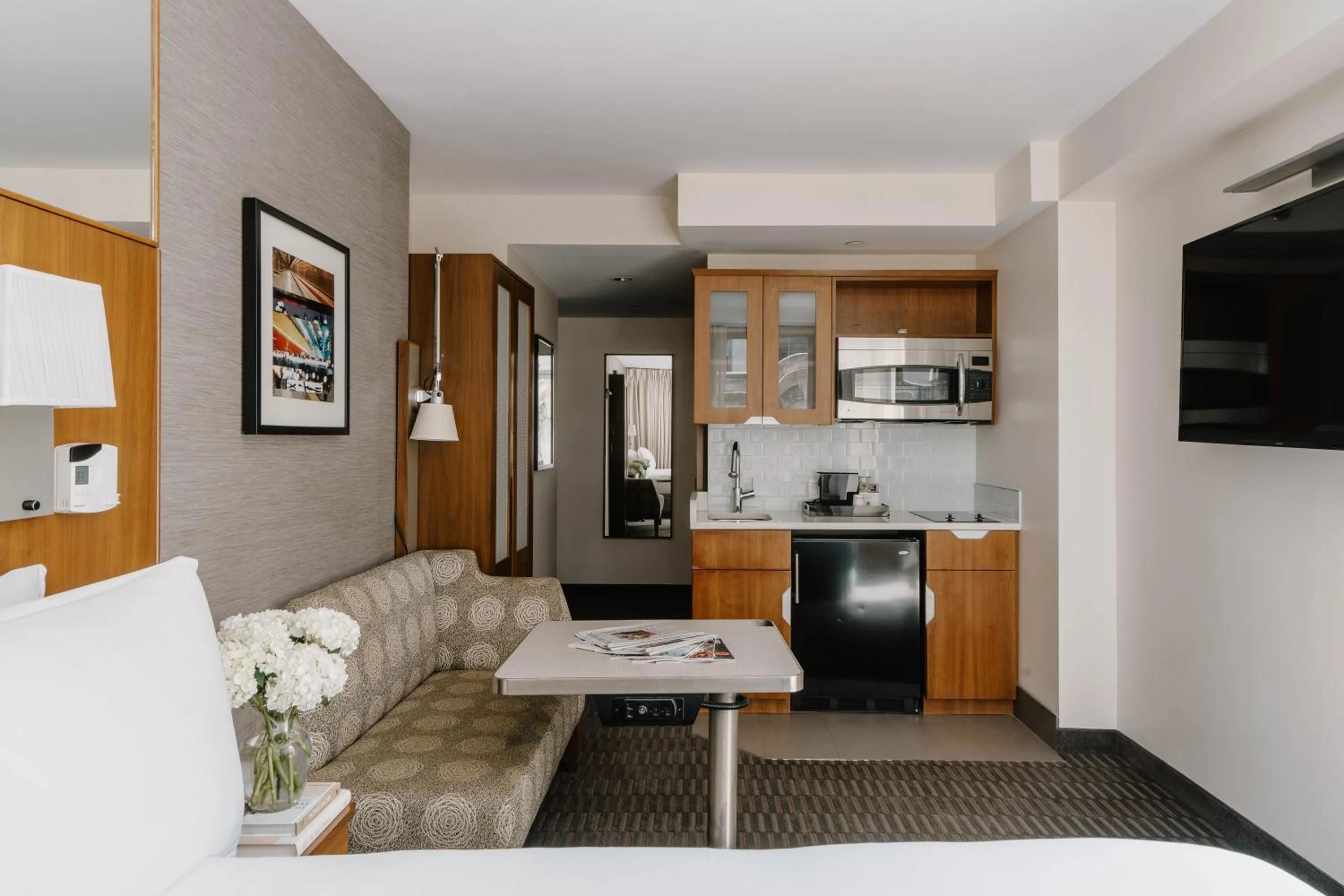Kitchen or kitchenette in Hotel Boutique at Grand Central