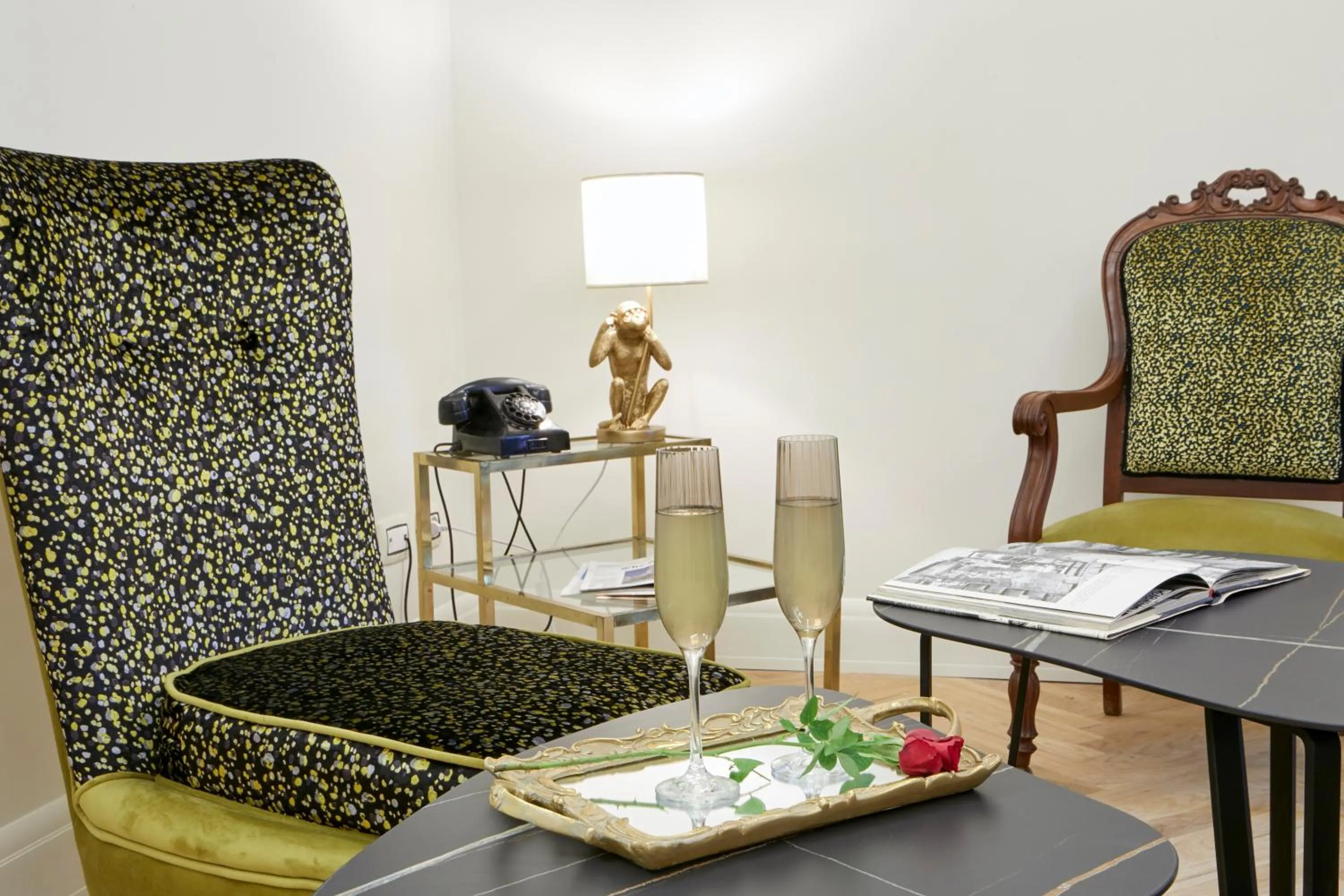 Living room in Casa Vittoria Napoli - Santa Lucia