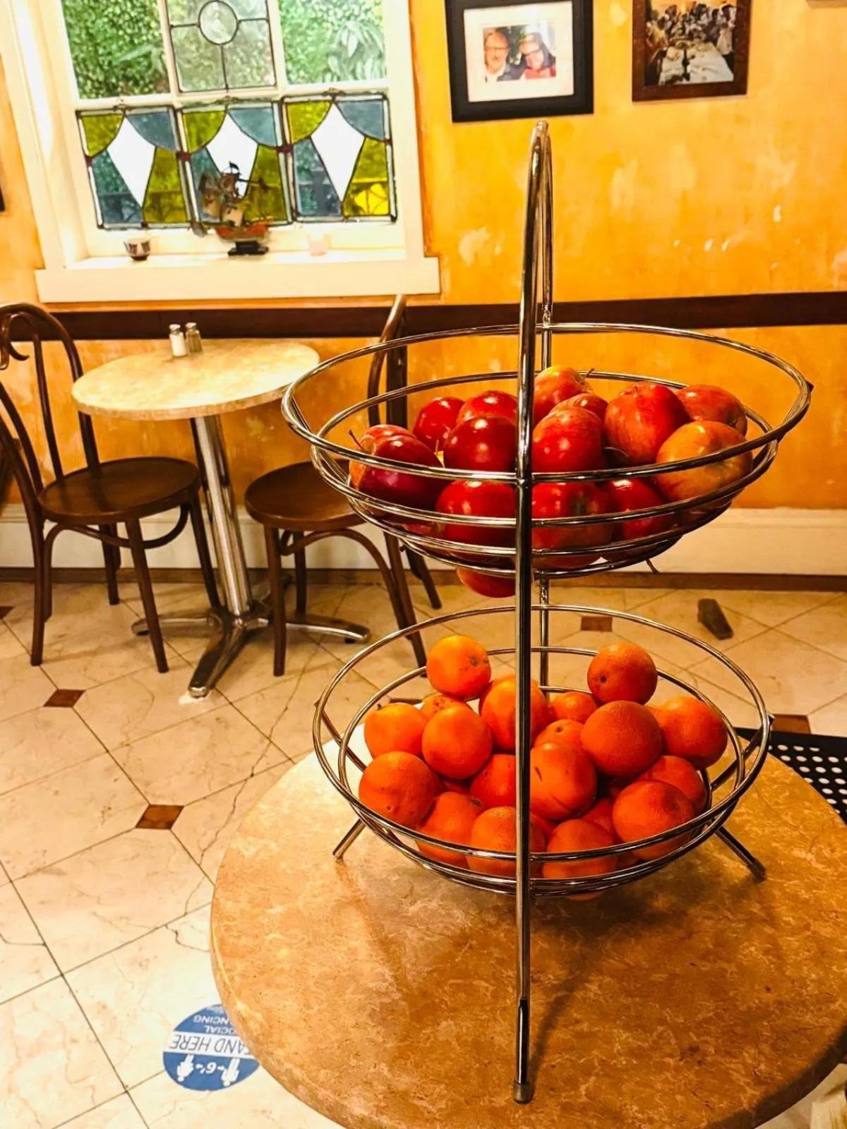 Continental breakfast in Nob Hill Hotel