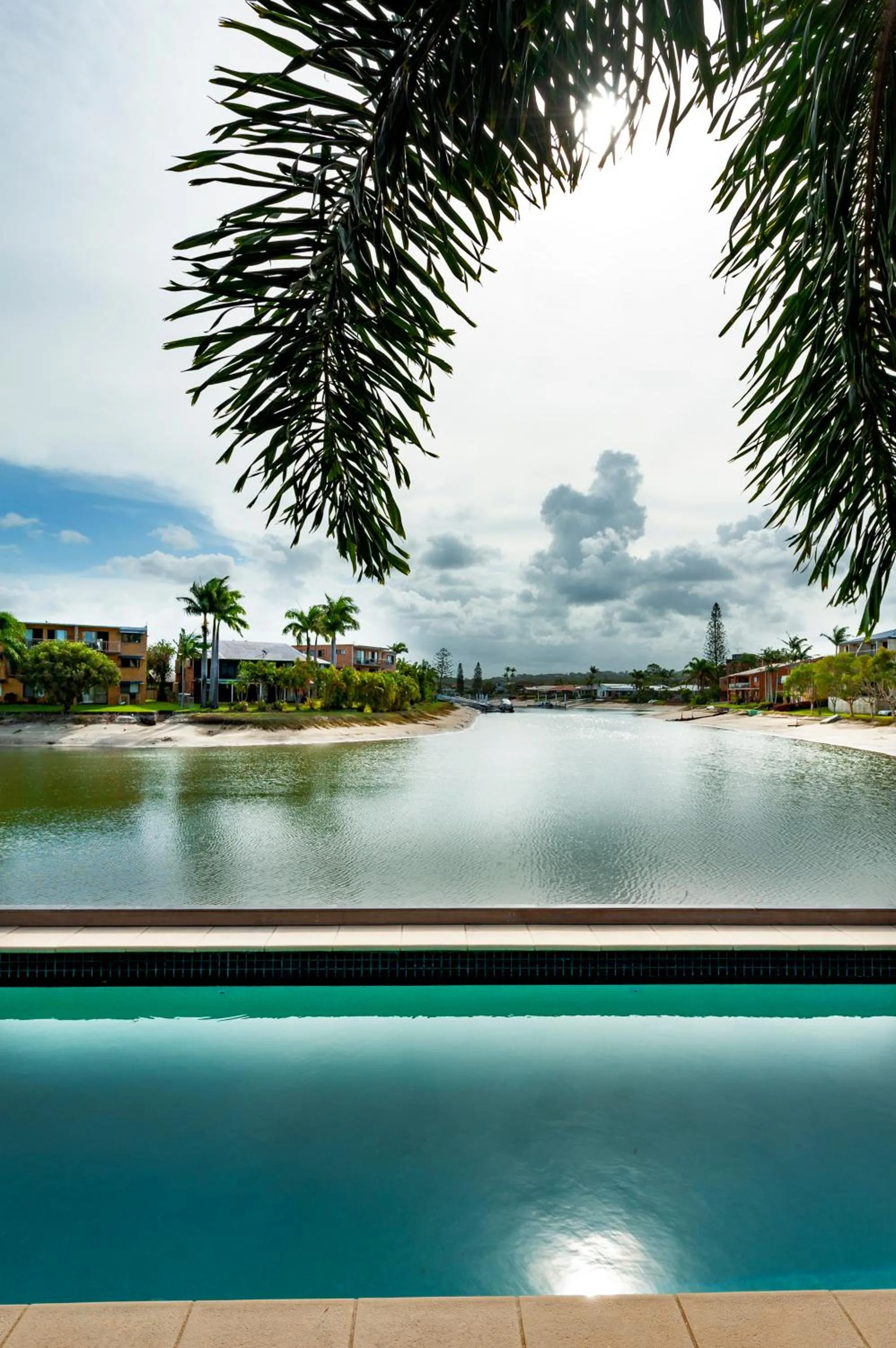 Swimming pool in Saltwater Villas - Pet Friendly Accommodation