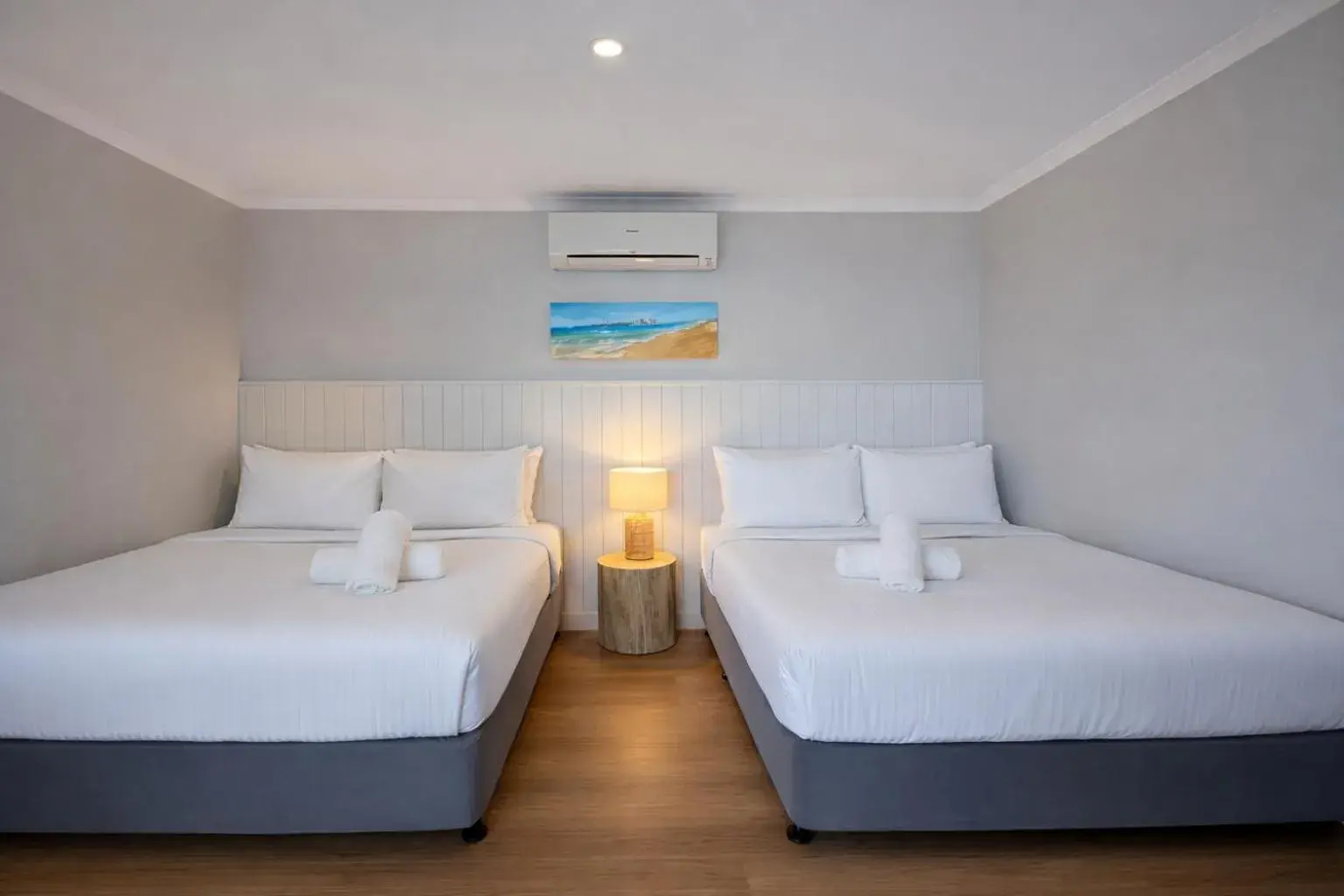 Bed in Saltwater Villas - Pet Friendly Accommodation Bed in Saltwater Villas - Pet Friendly Accommodation