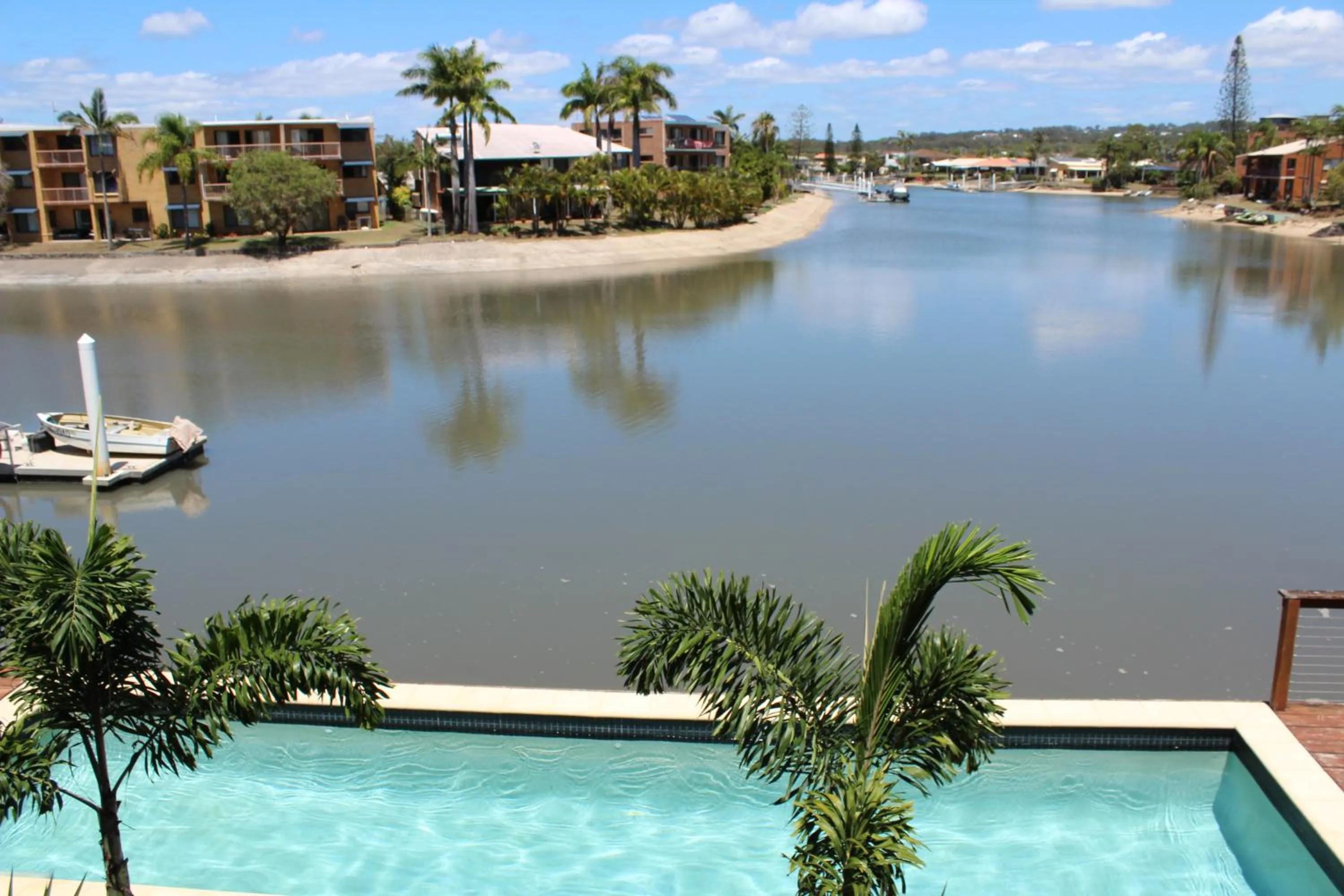 Patio in Saltwater Villas - Pet Friendly Accommodation