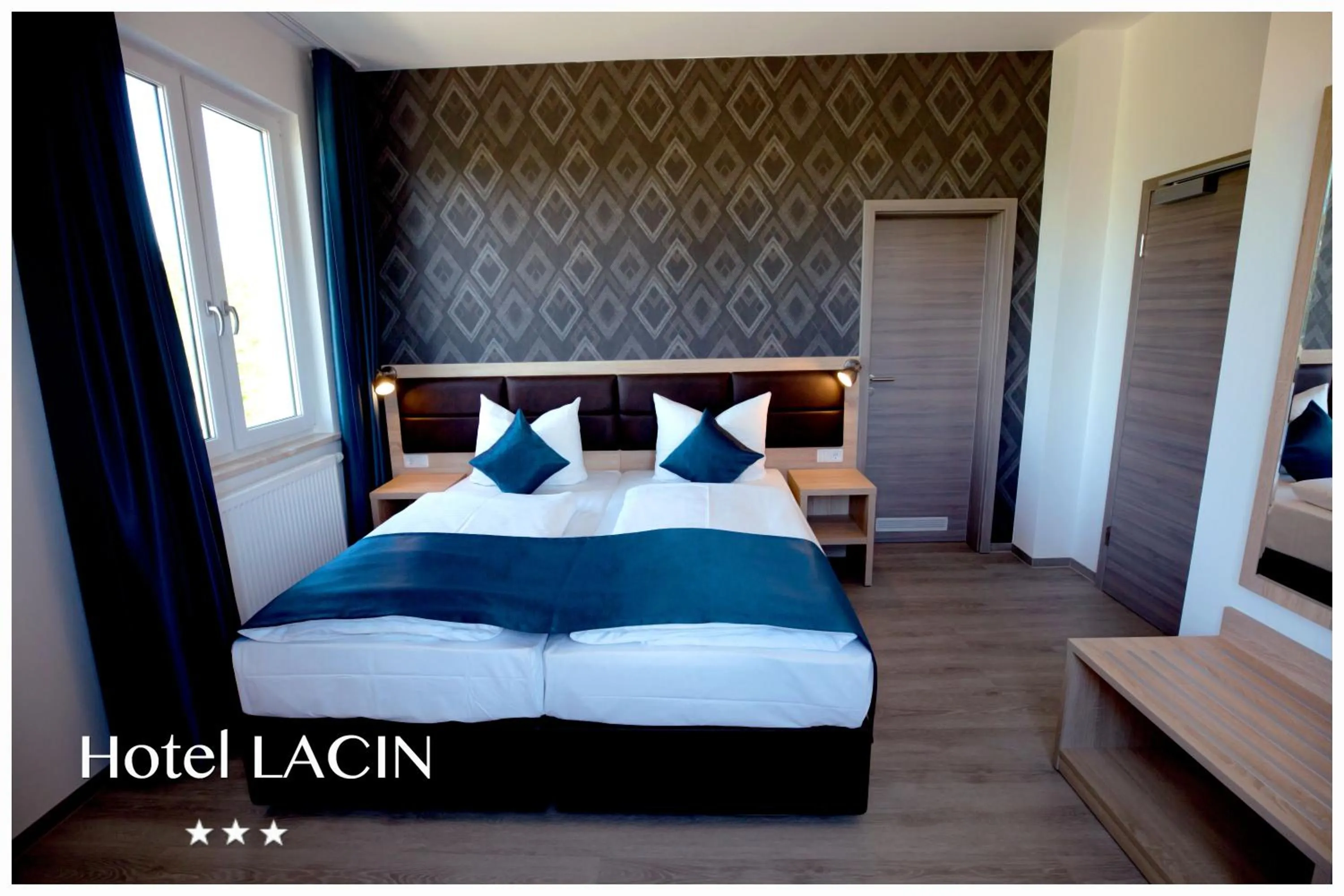 Bed in Hotel LACIN