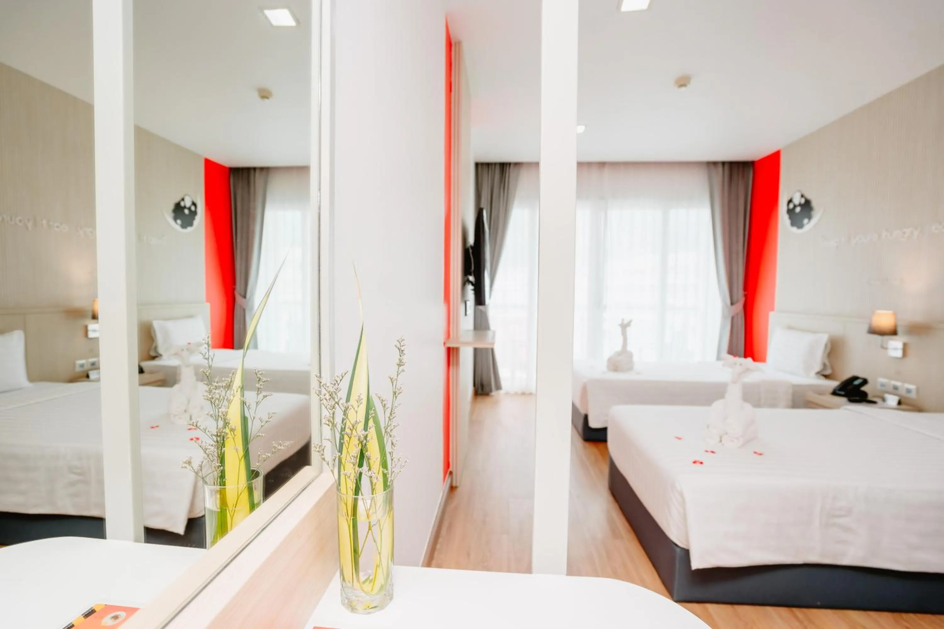 Photo of the whole room, Bed in SLEEP WITH ME HOTEL design hotel @ patong (SHA Plus+)