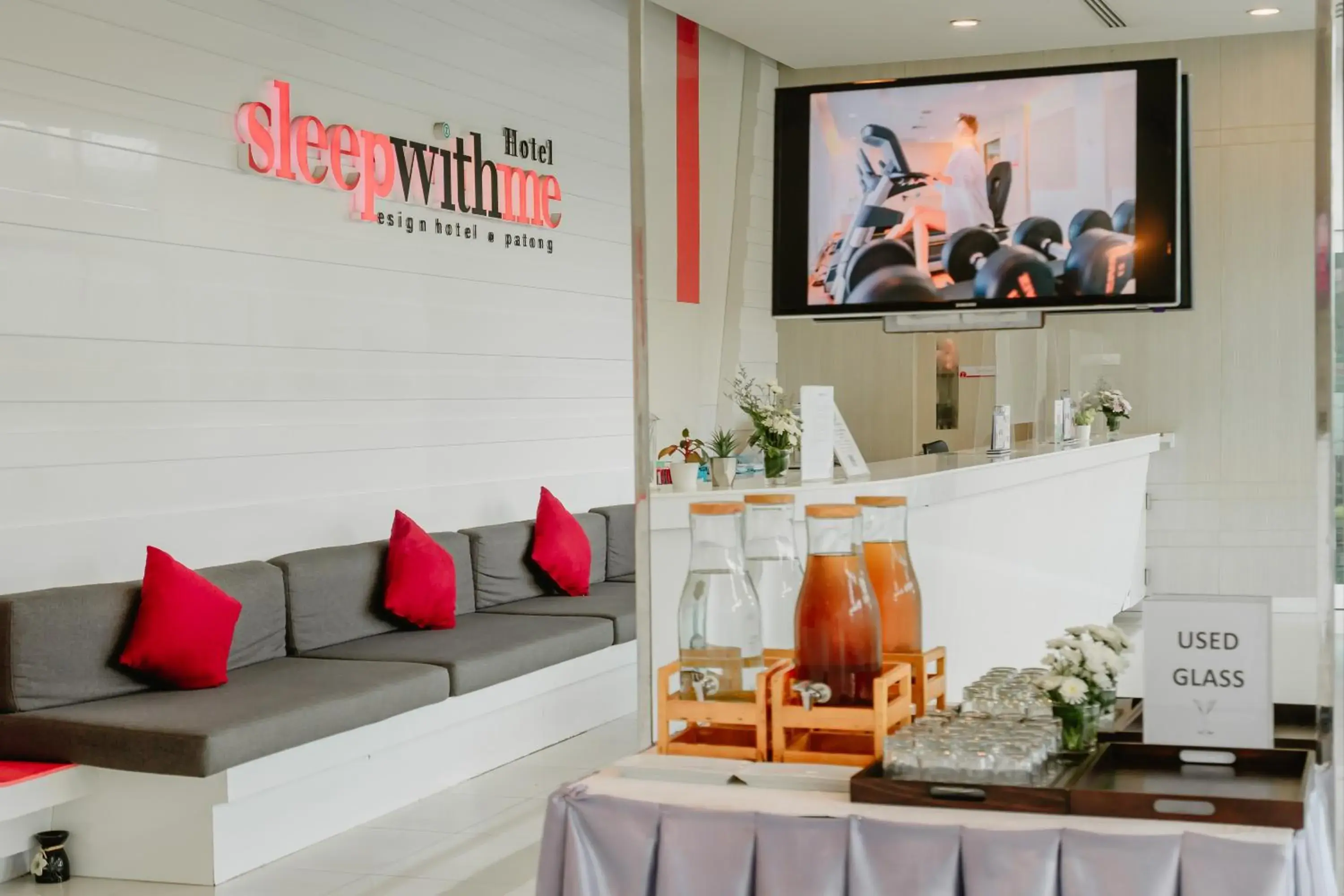 Lobby or reception in SLEEP WITH ME HOTEL design hotel @ patong (SHA Plus+) Lobby or reception in SLEEP WITH ME HOTEL design hotel @ patong (SHA Plus+)