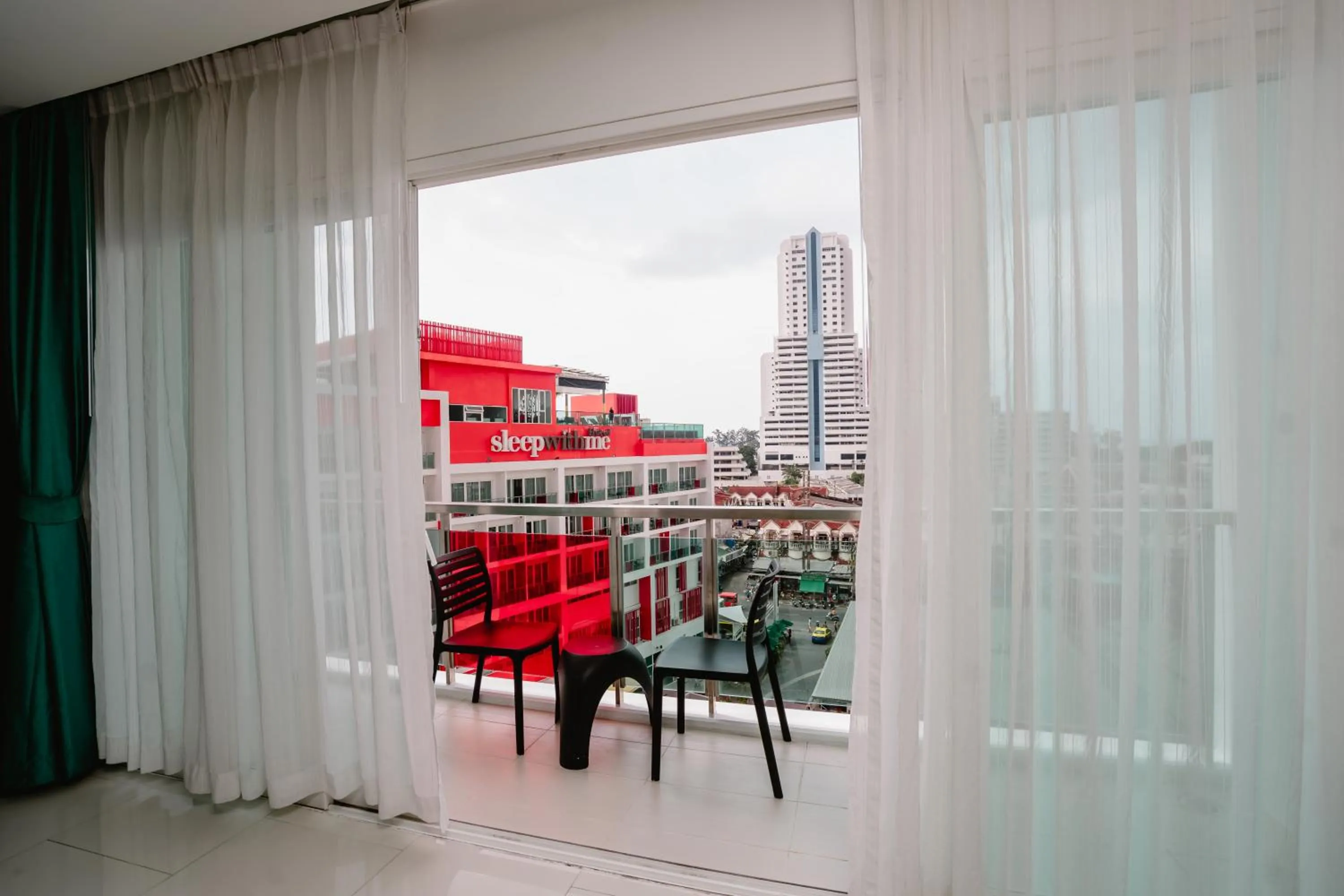 Balcony/Terrace in SLEEP WITH ME HOTEL design hotel @ patong (SHA Plus+)