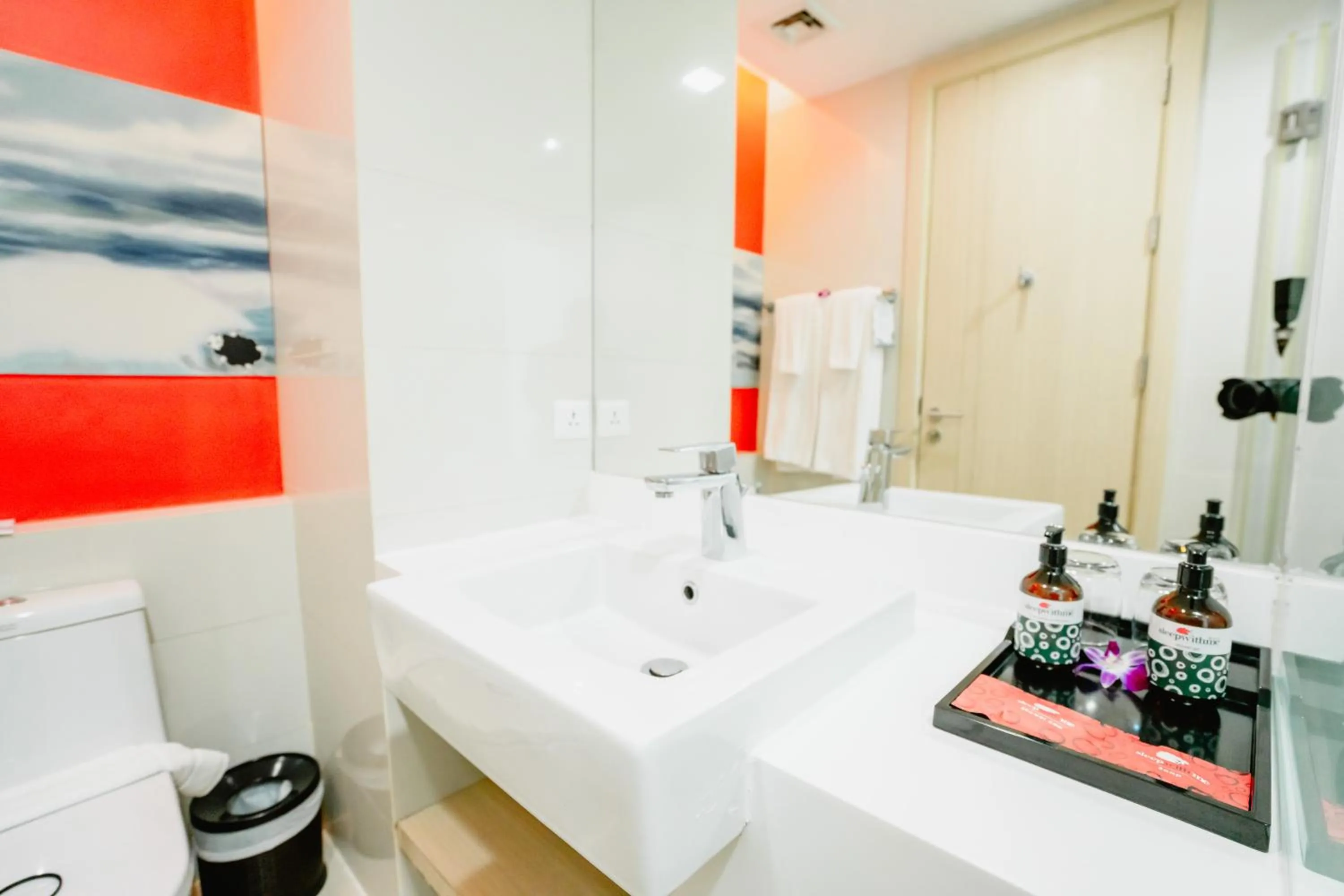 Bathroom in SLEEP WITH ME HOTEL design hotel @ patong (SHA Plus+)