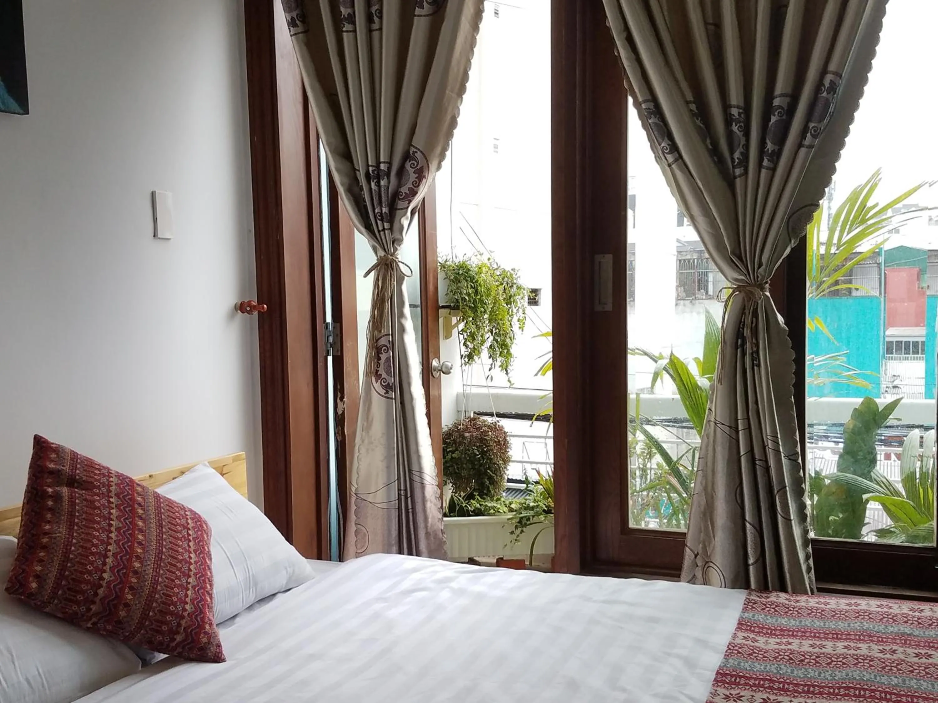 Bed in Hotel Làng Kò Hơ