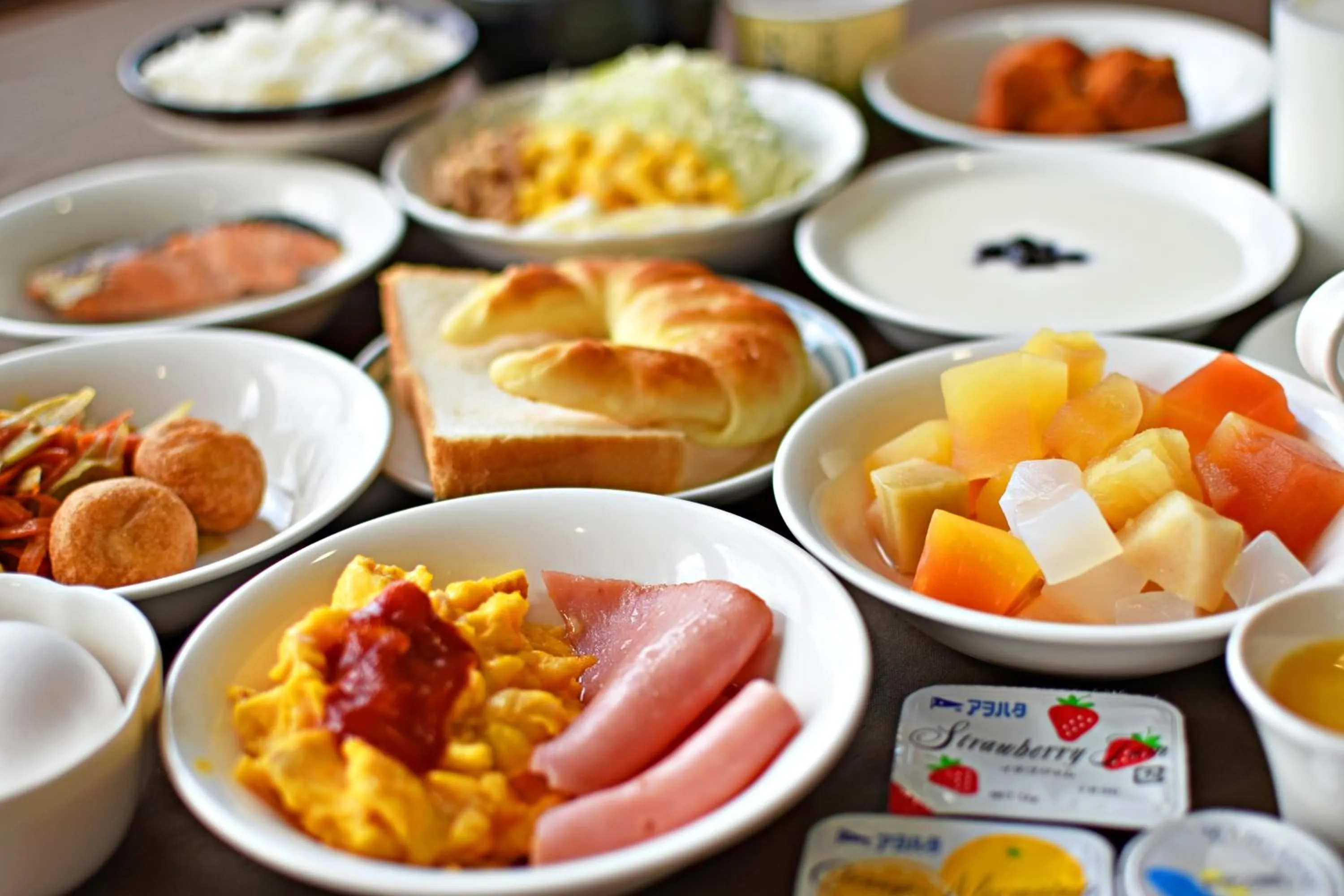 Buffet breakfast in Hotel Tulip Ishigakijima