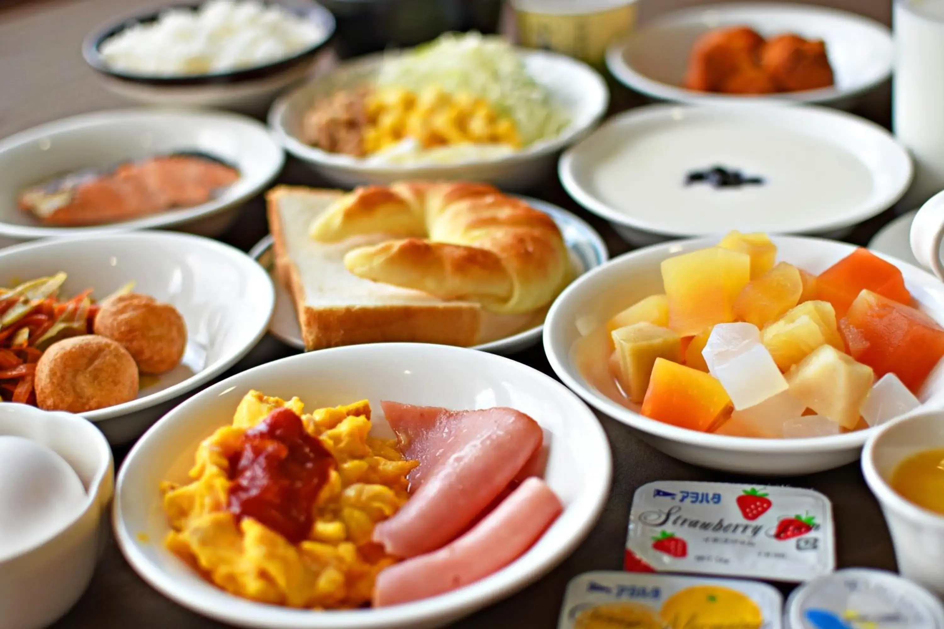 Buffet breakfast in Hotel Tulip Ishigakijima Buffet breakfast in Hotel Tulip Ishigakijima