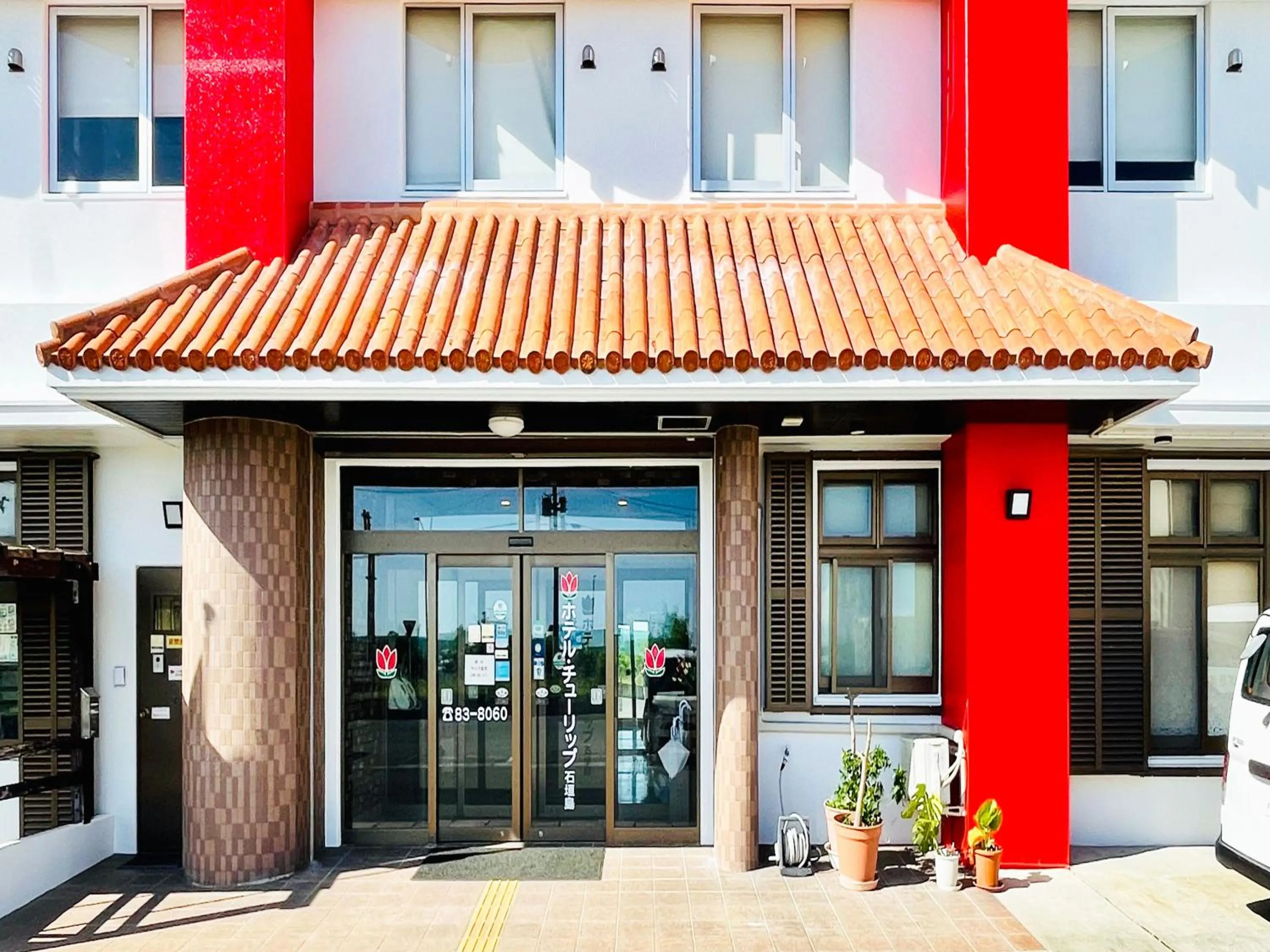 Facade/entrance in Hotel Tulip Ishigakijima