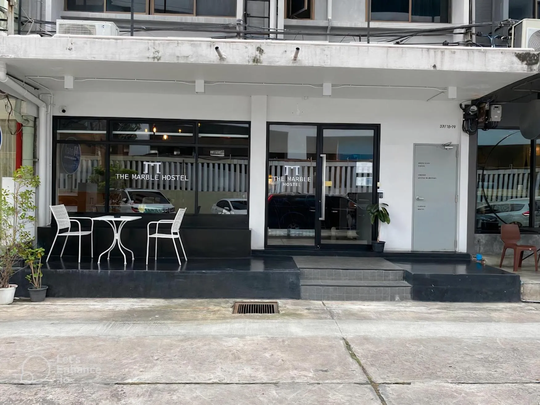 Parking in The Marble Hostel