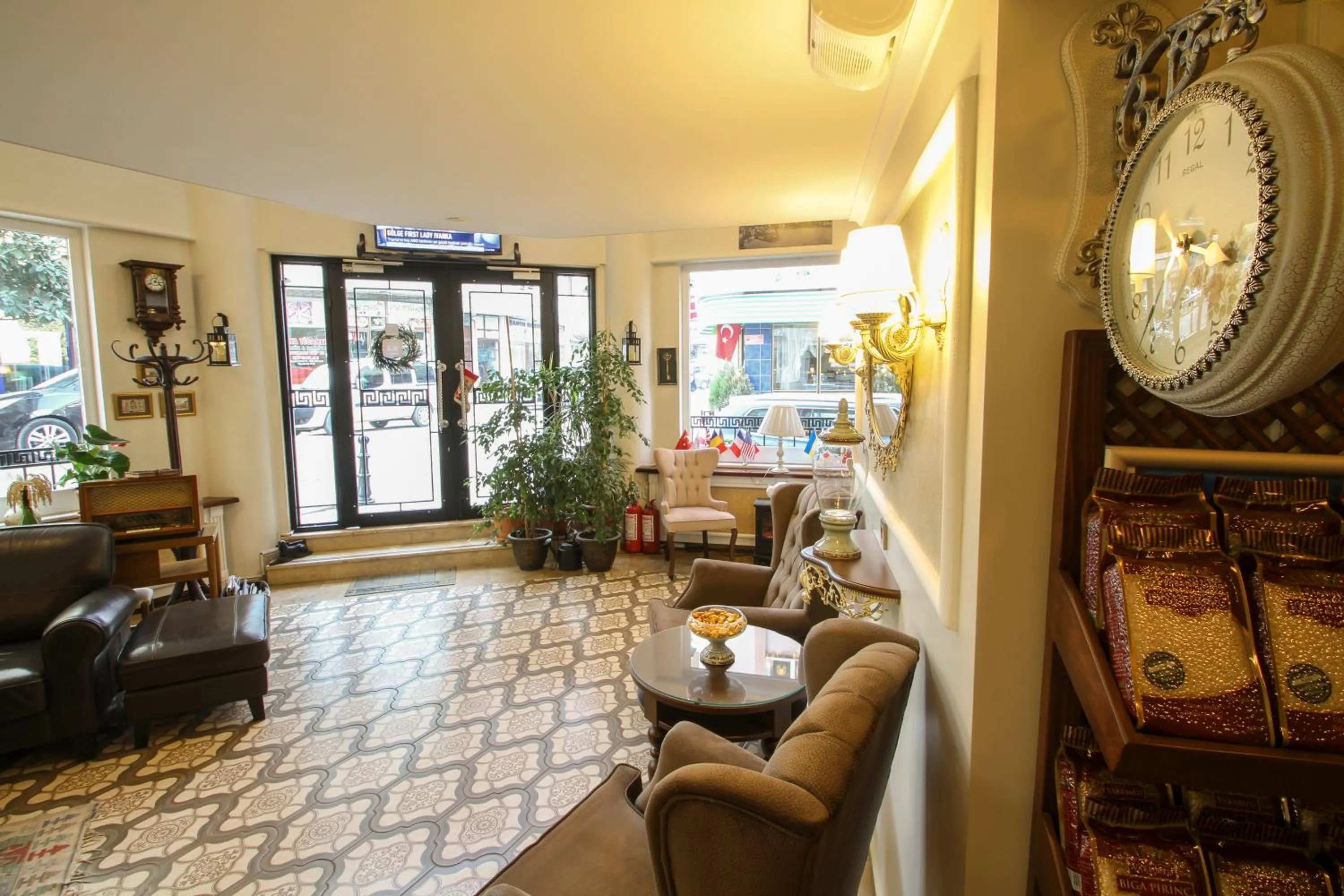 Lobby or reception in Biga Palas Hotel