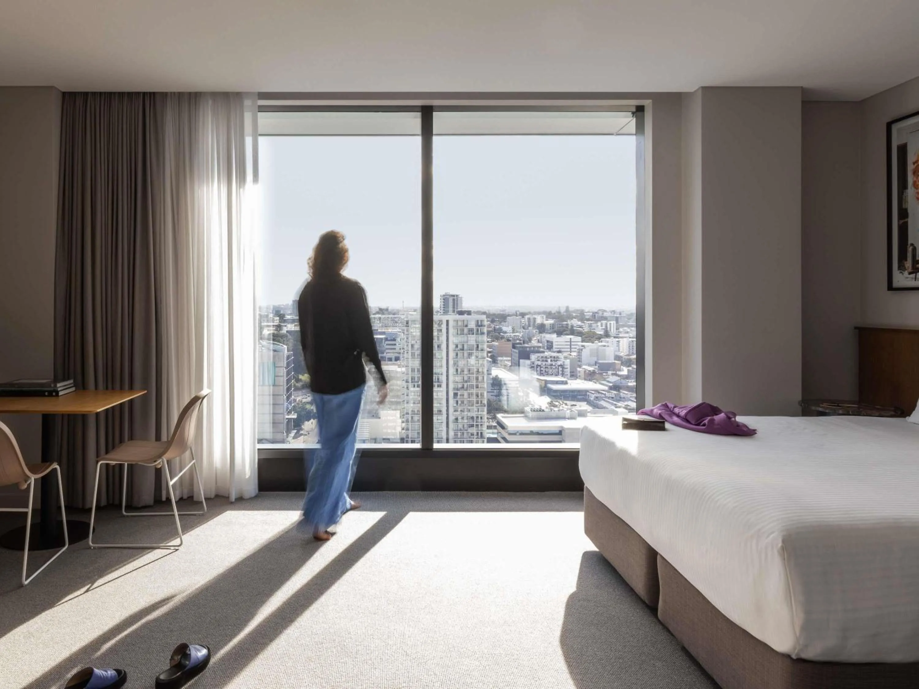 Bedroom, Bed in The Adnate Perth - Art Series