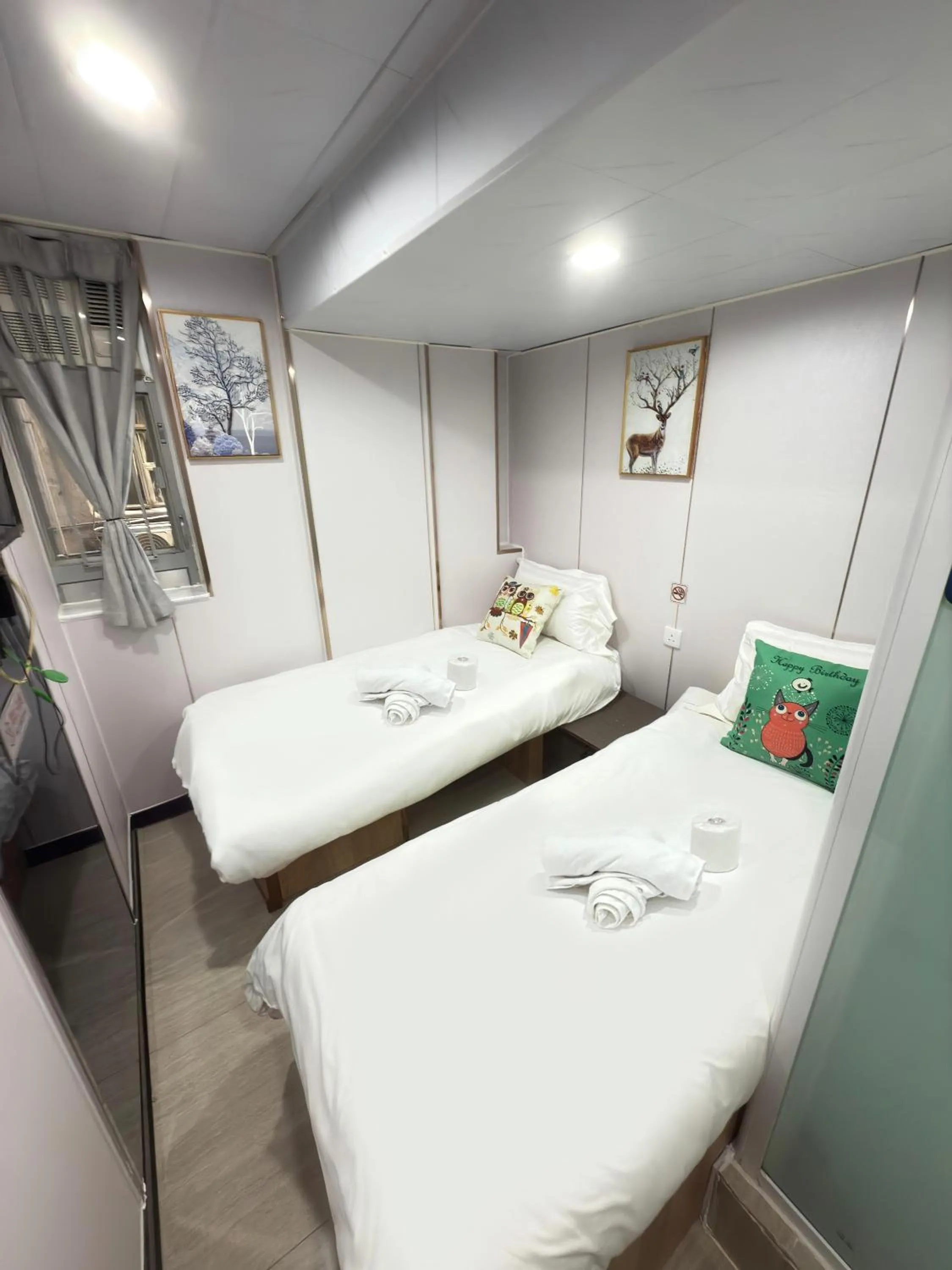 Bed in Apple Hostel 蘋果賓館