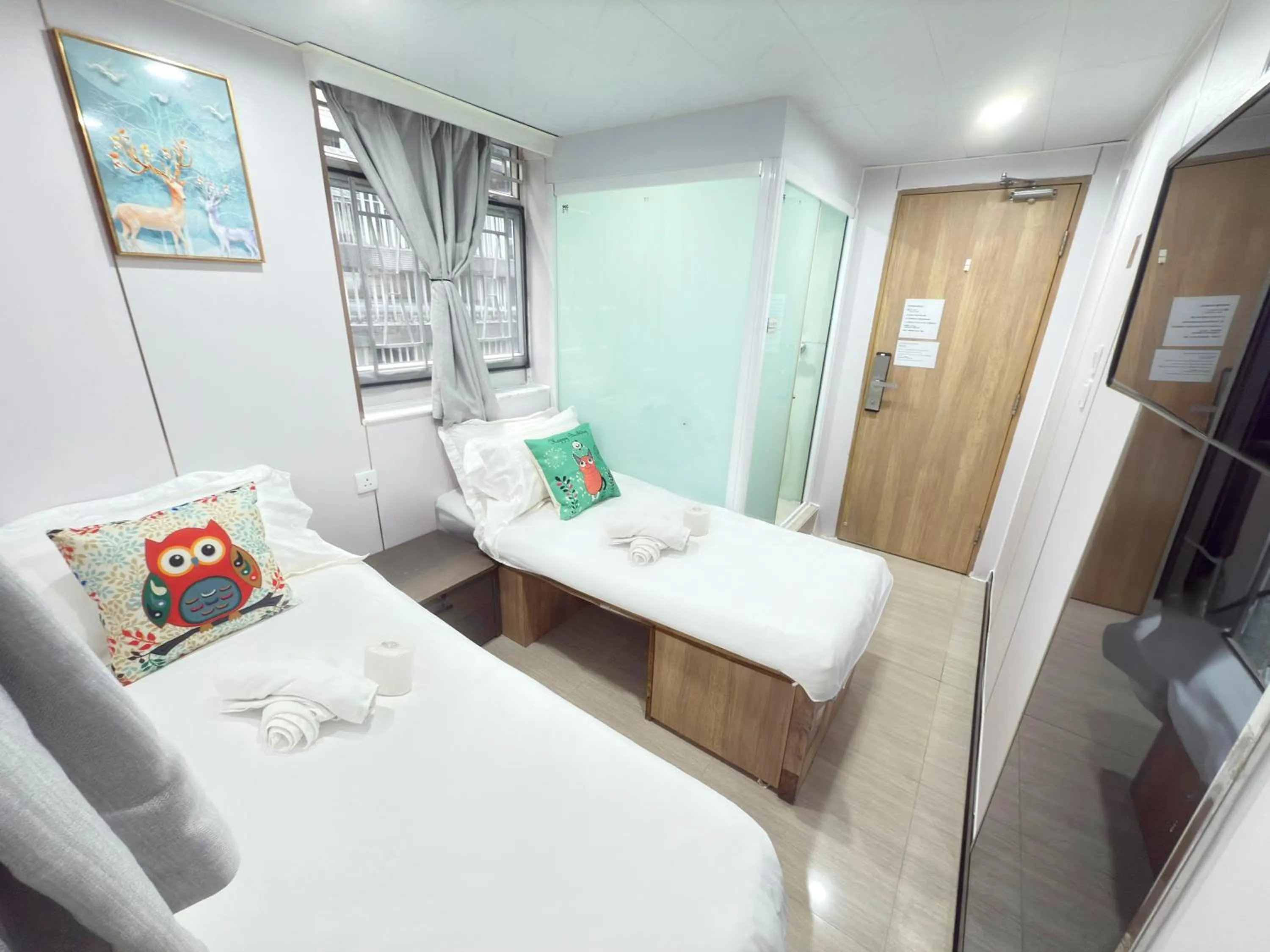 Bed in Apple Hostel 蘋果賓館