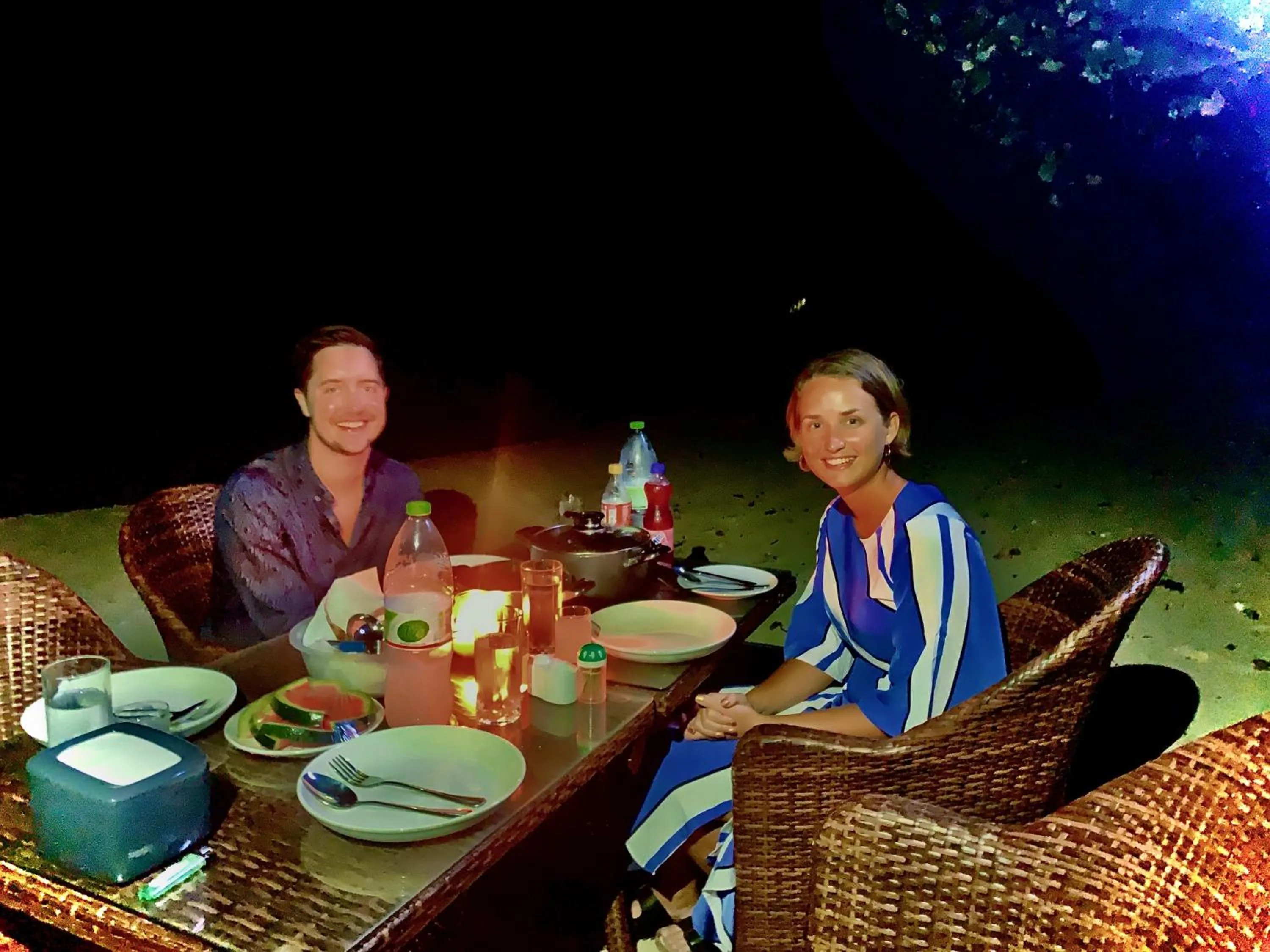 People in White Tern Maldives