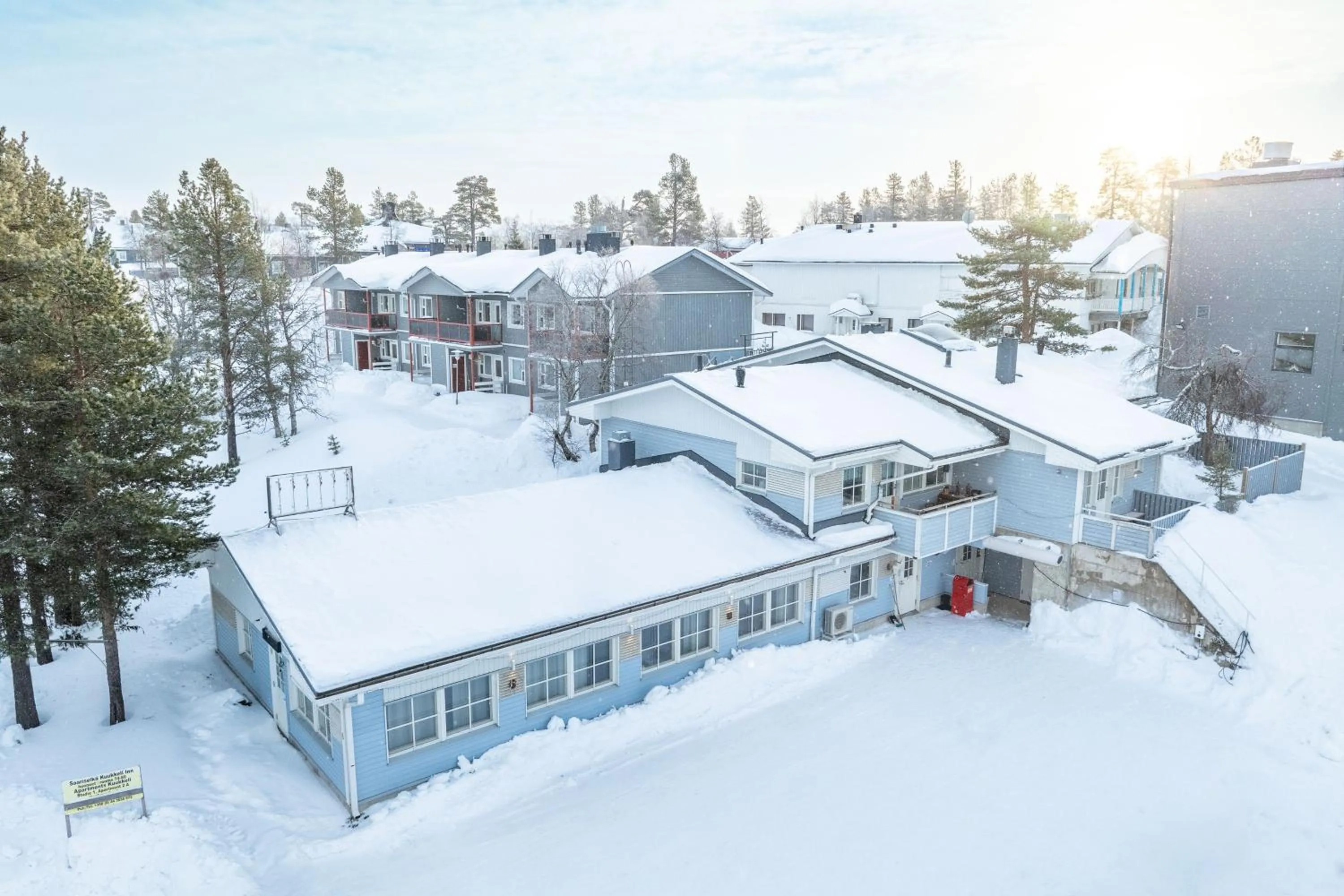 Property building in Kuukkeli Apartments