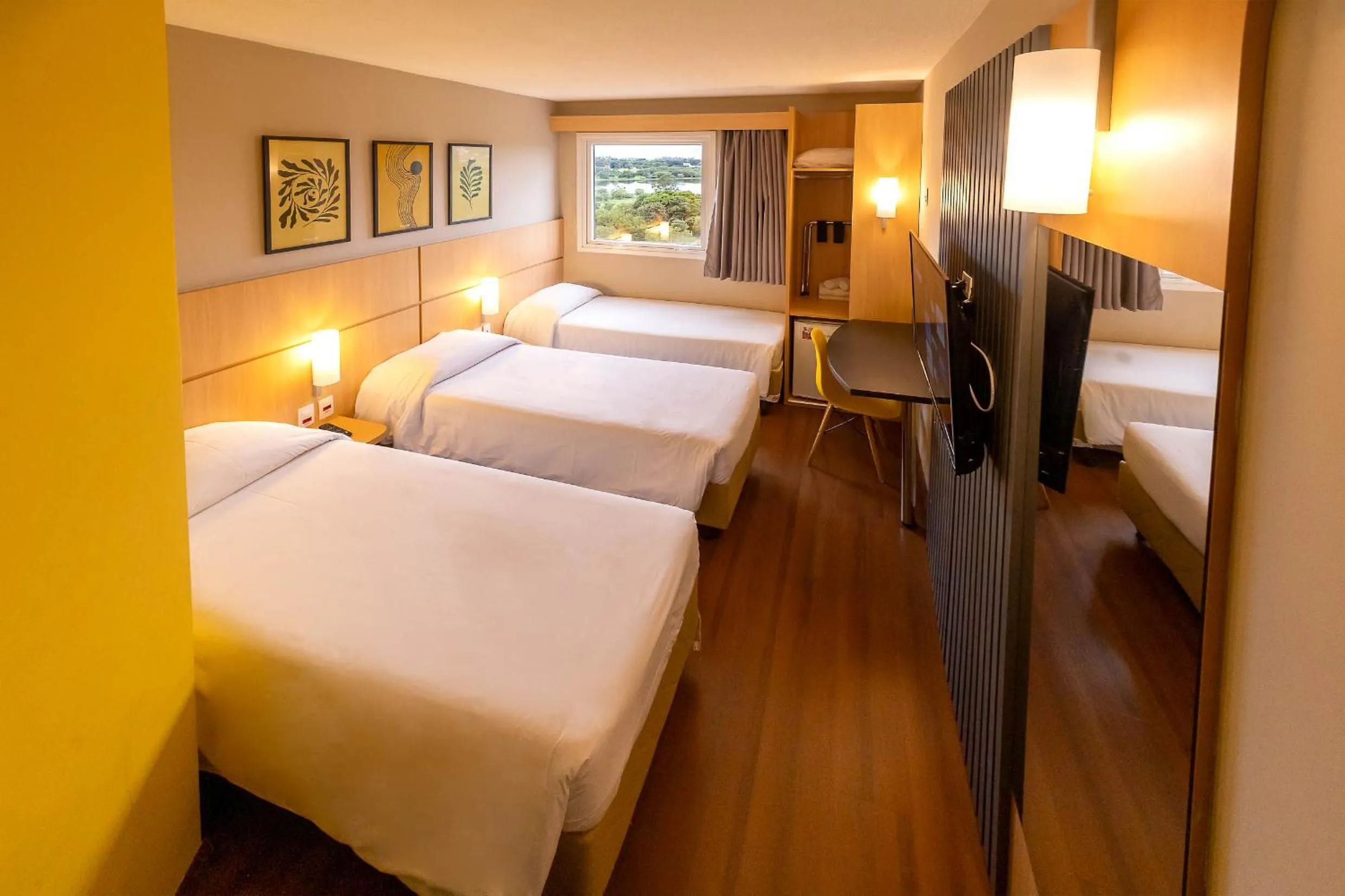 Bed in HUS HOTEL Dourados