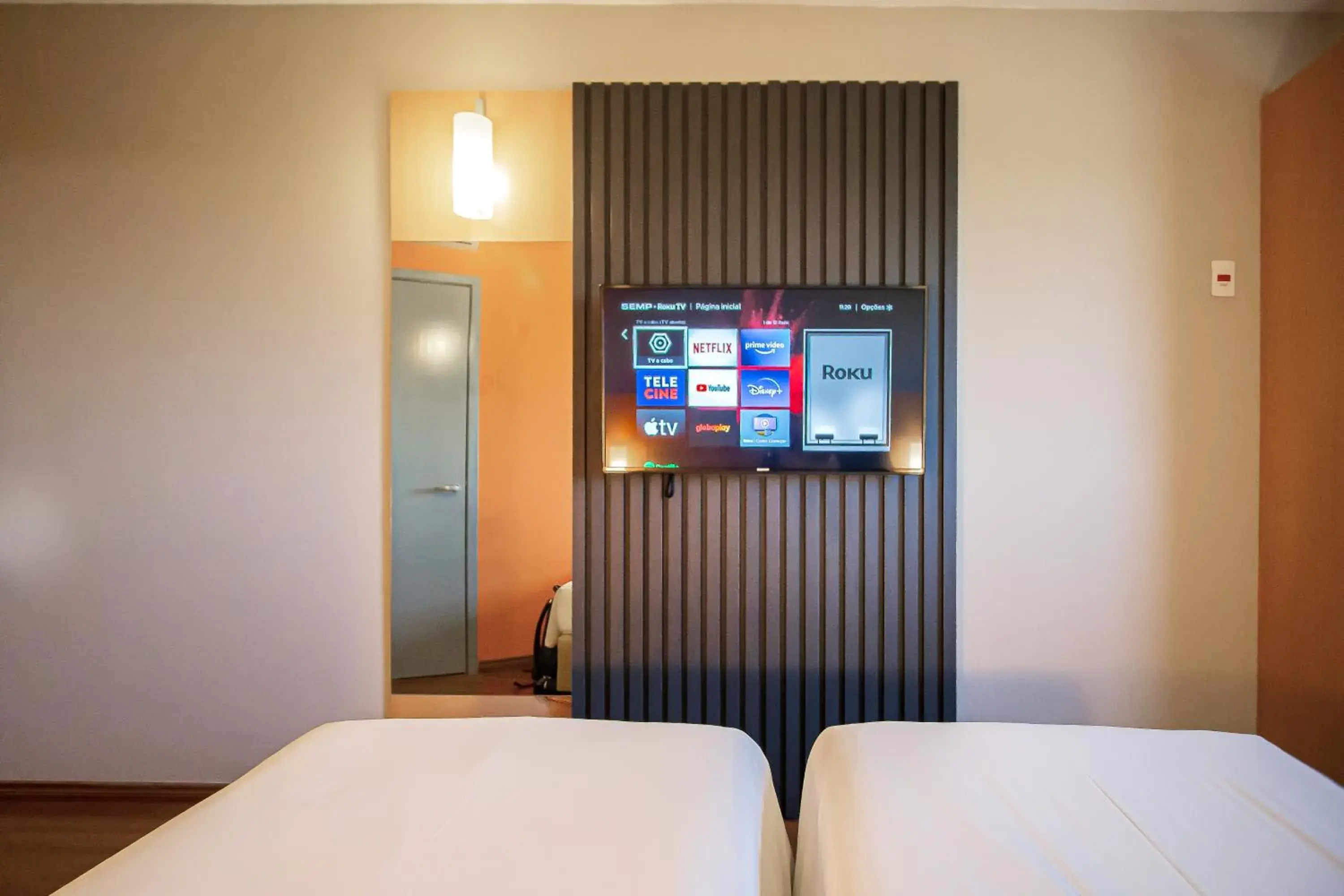 Bed in HUS HOTEL Dourados Bed in HUS HOTEL Dourados